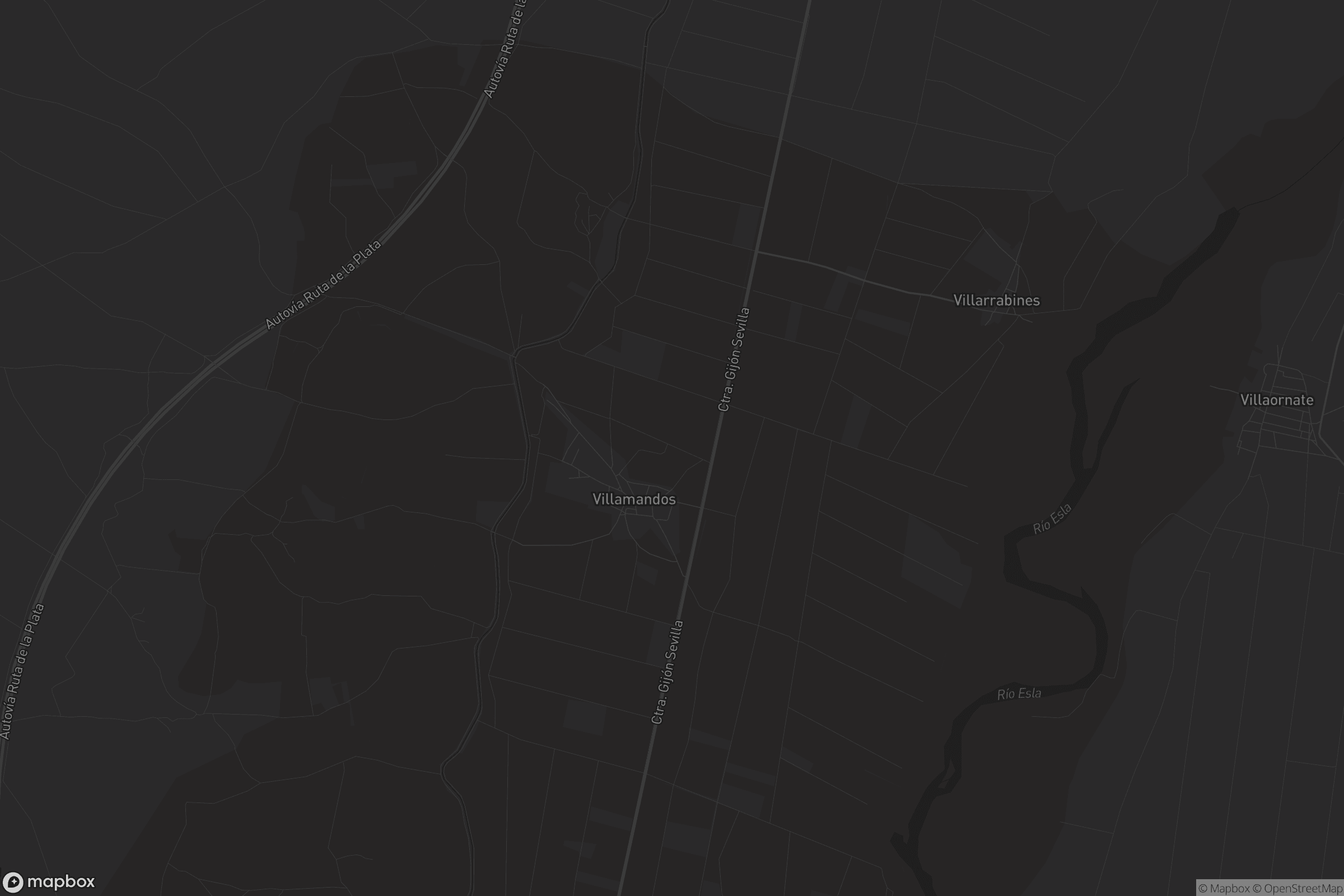 Mapa de Villamandos
