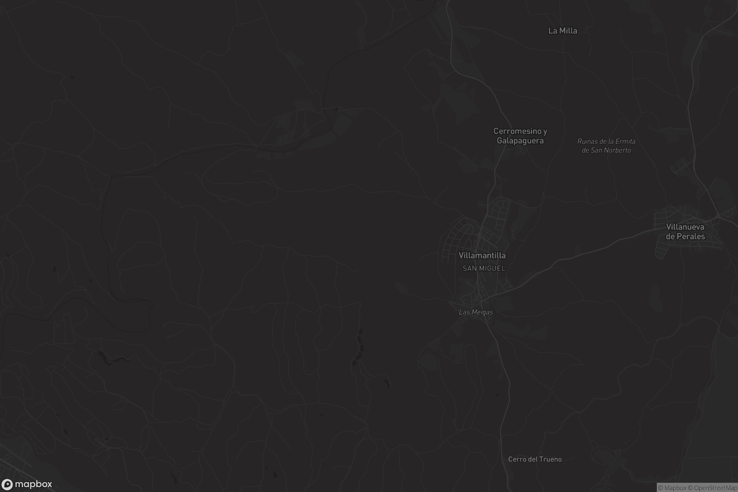 Mapa de Villamantilla