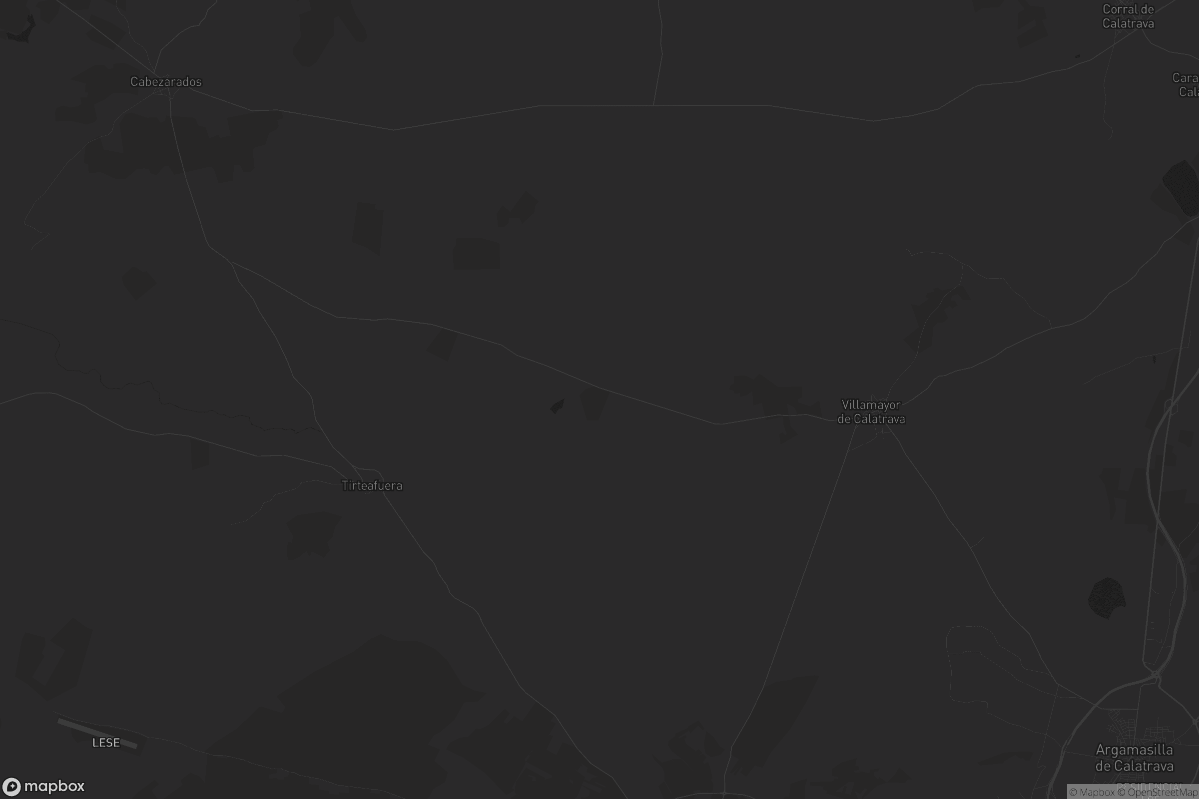 Mapa de Villamayor de Calatrava