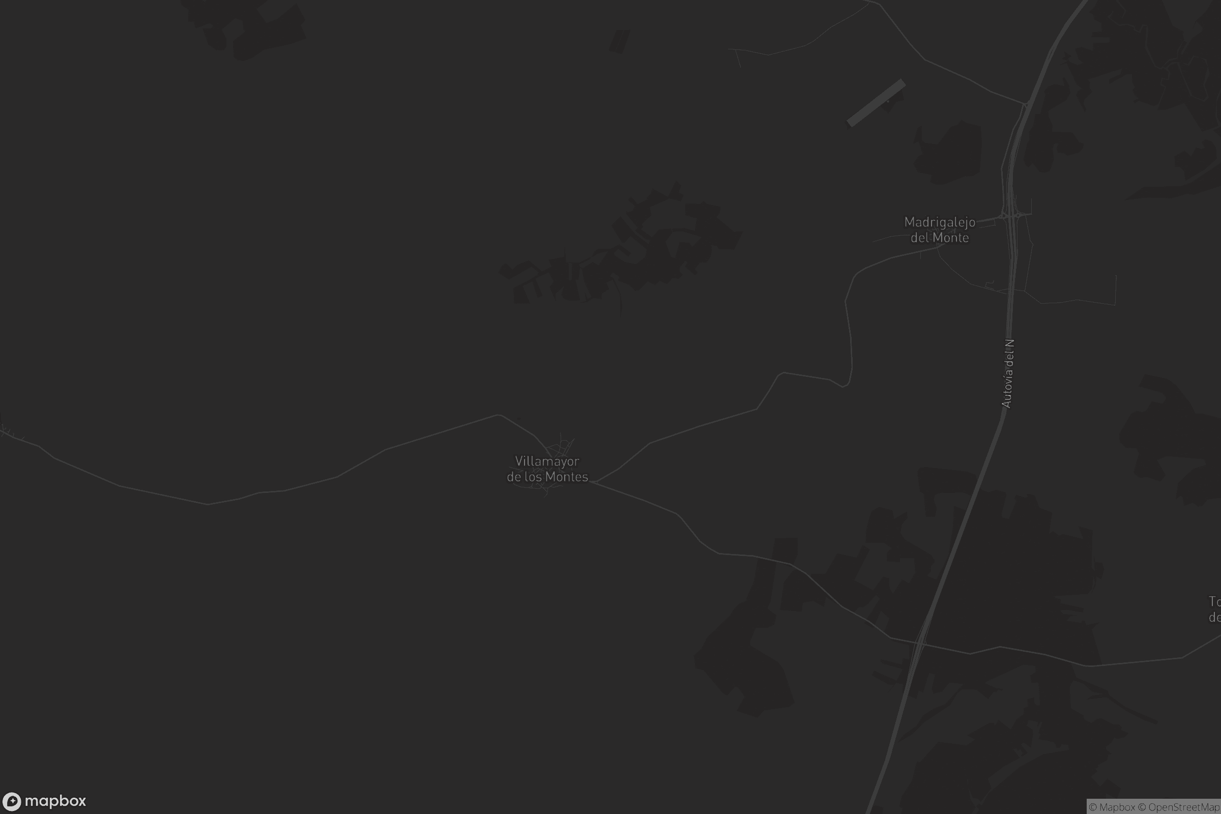 Mapa de Villamayor de los Montes