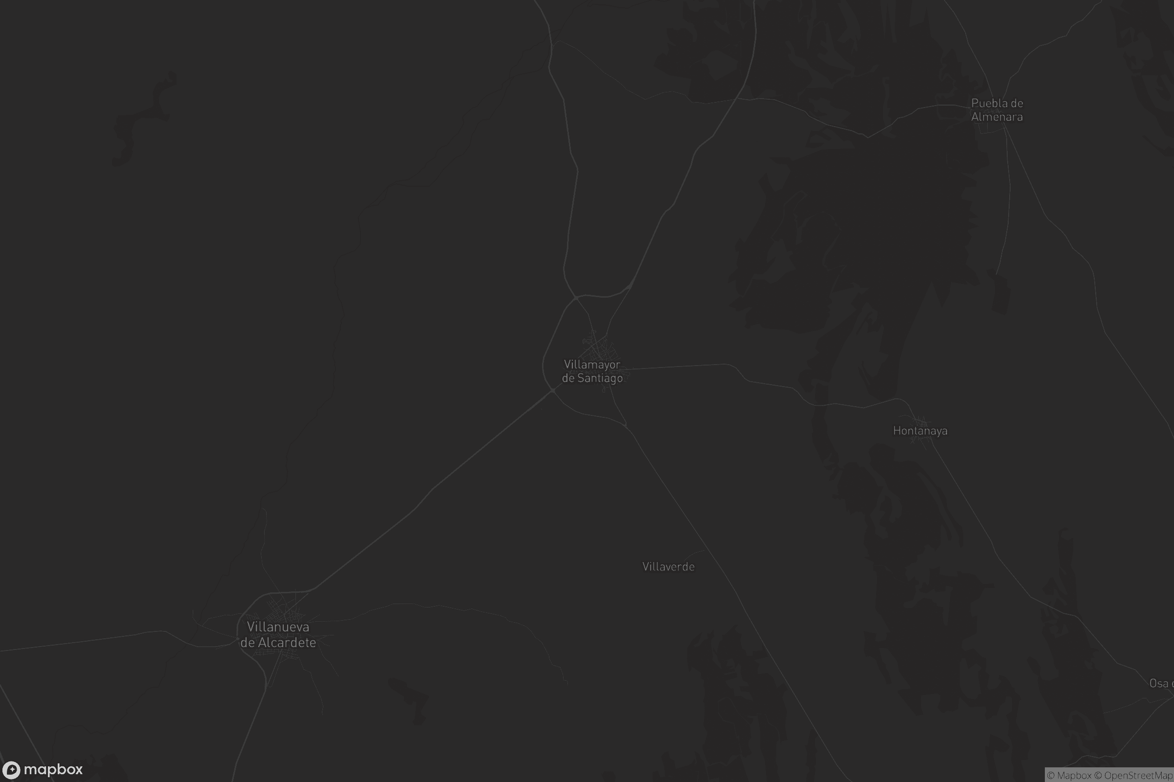 Mapa de Villamayor de Santiago