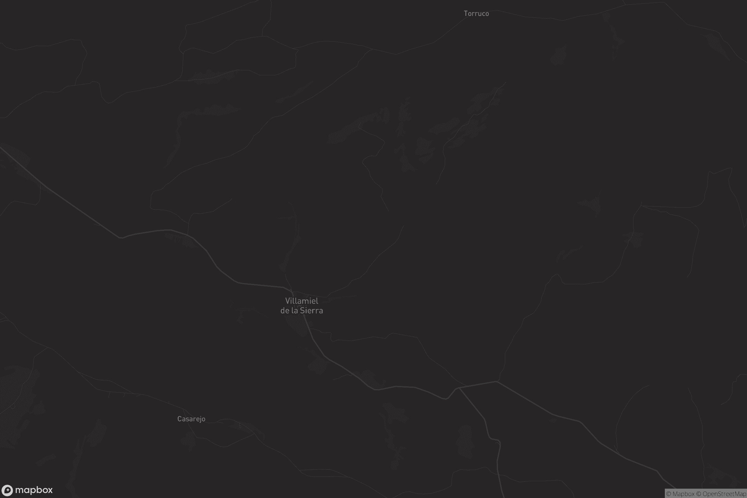 Mapa de Villamiel de la Sierra