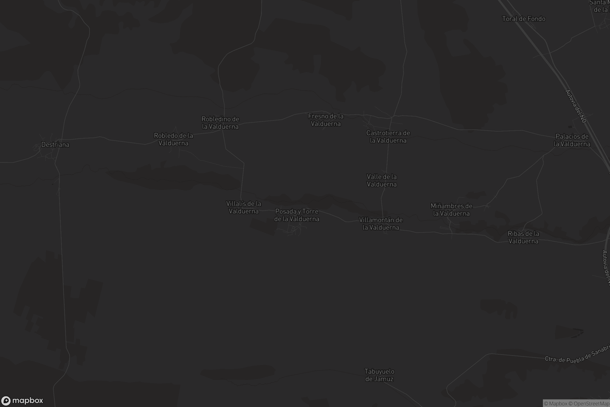 Mapa de Villamontán de la Valduerna