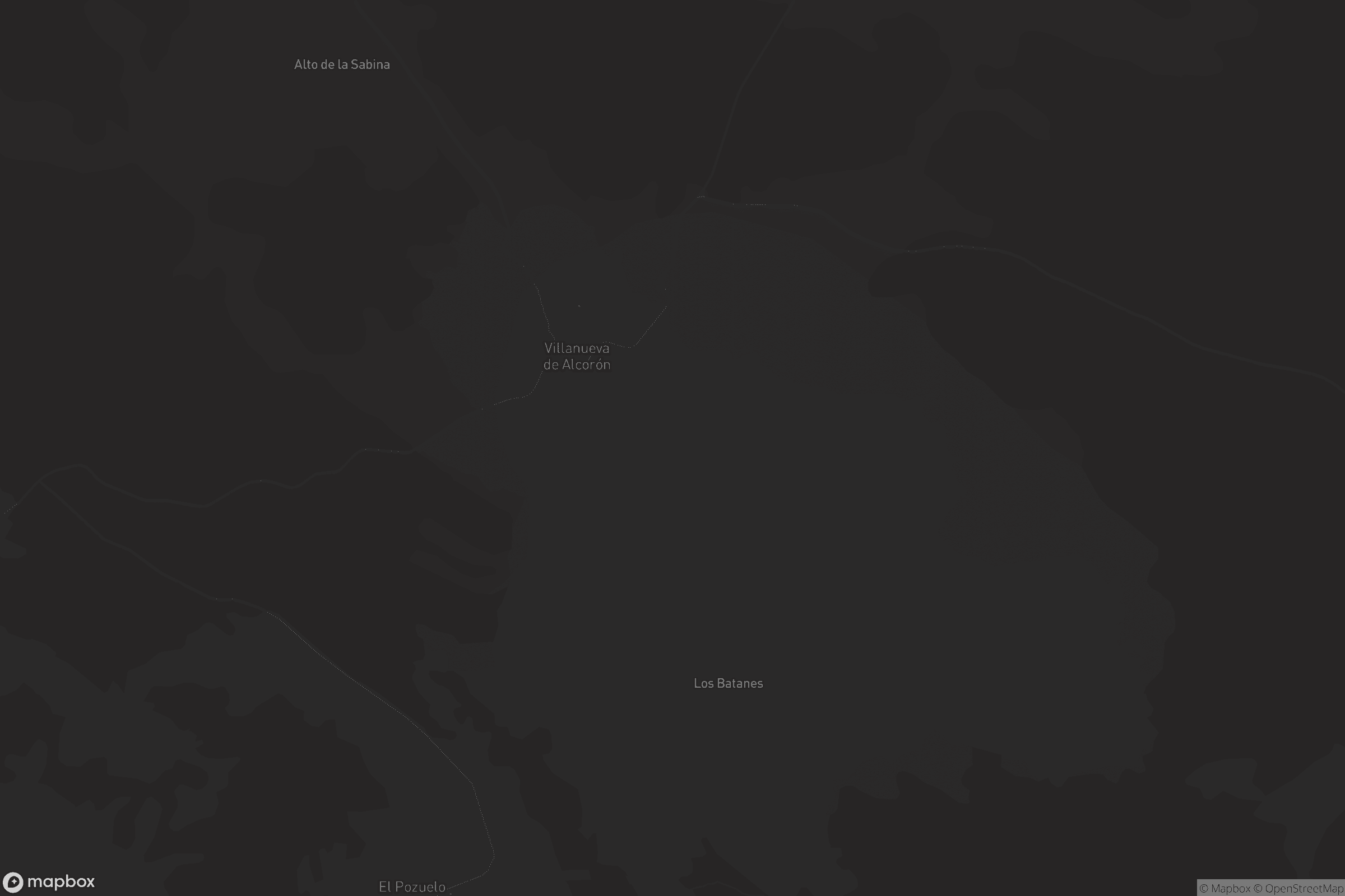 Mapa de Villanueva de Alcorón