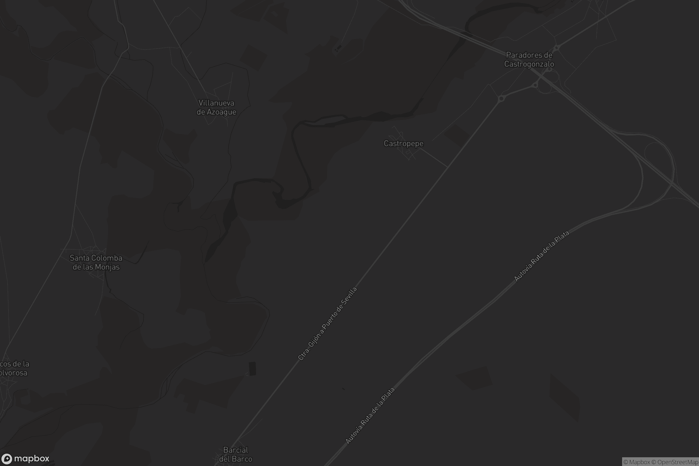 Mapa de Villanueva de Azoague