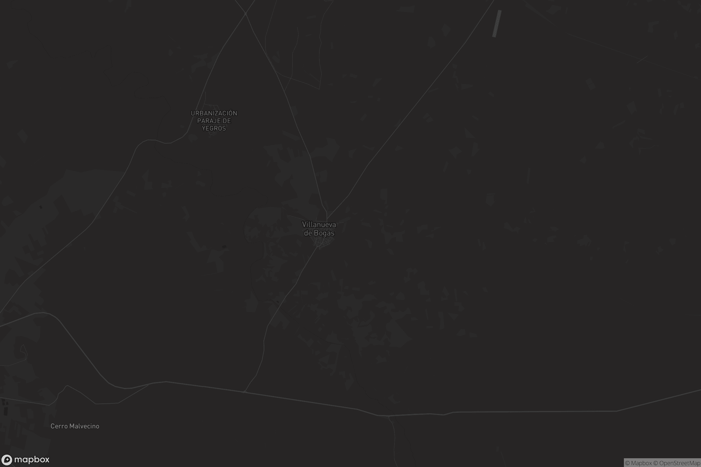 Mapa de Villanueva de Bogas