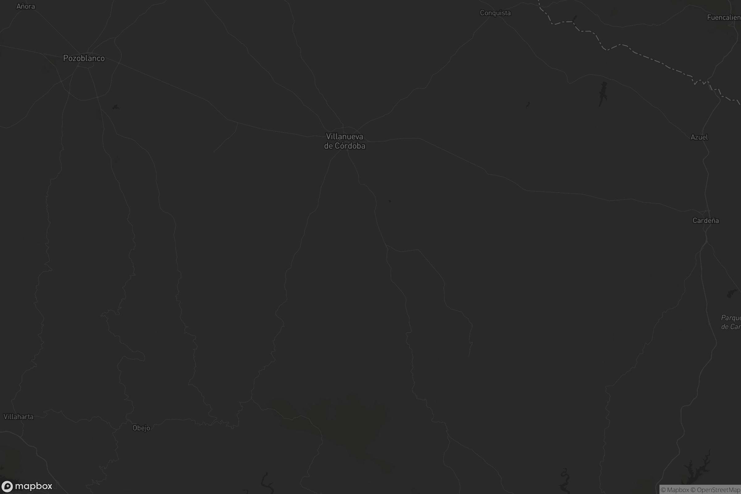 Mapa de Villanueva de Córdoba