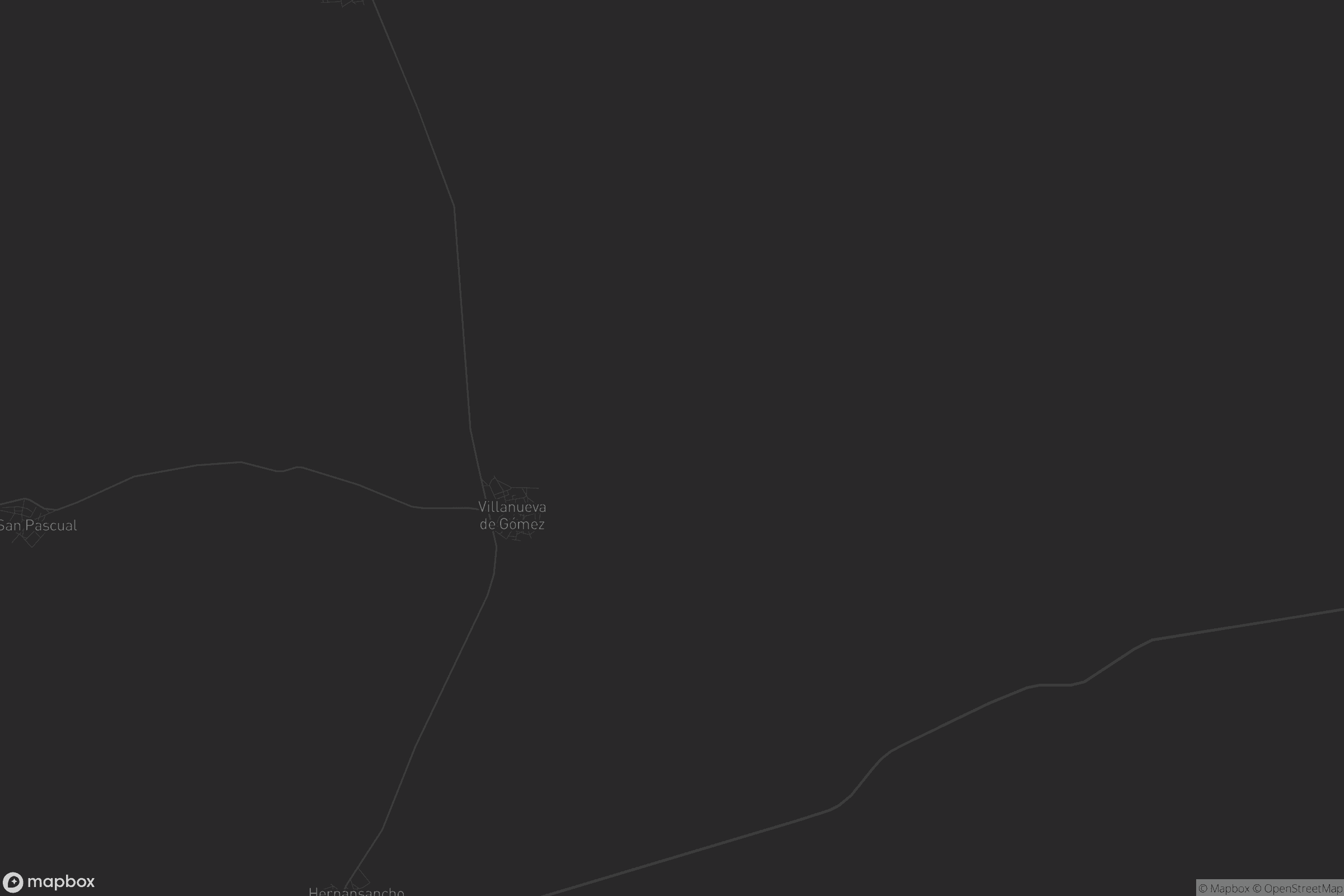 Mapa de Villanueva de Gómez