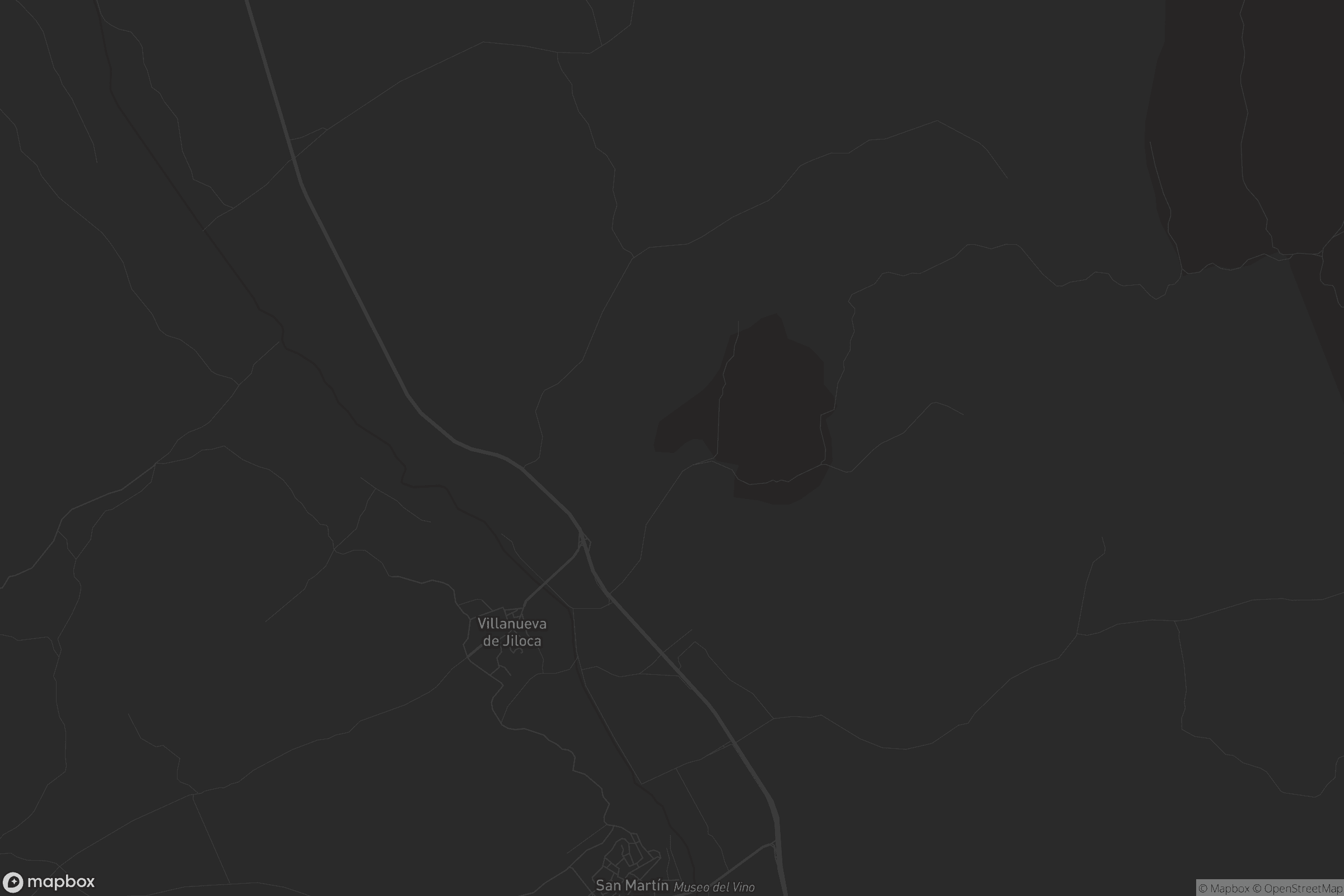 Mapa de Villanueva de Jiloca