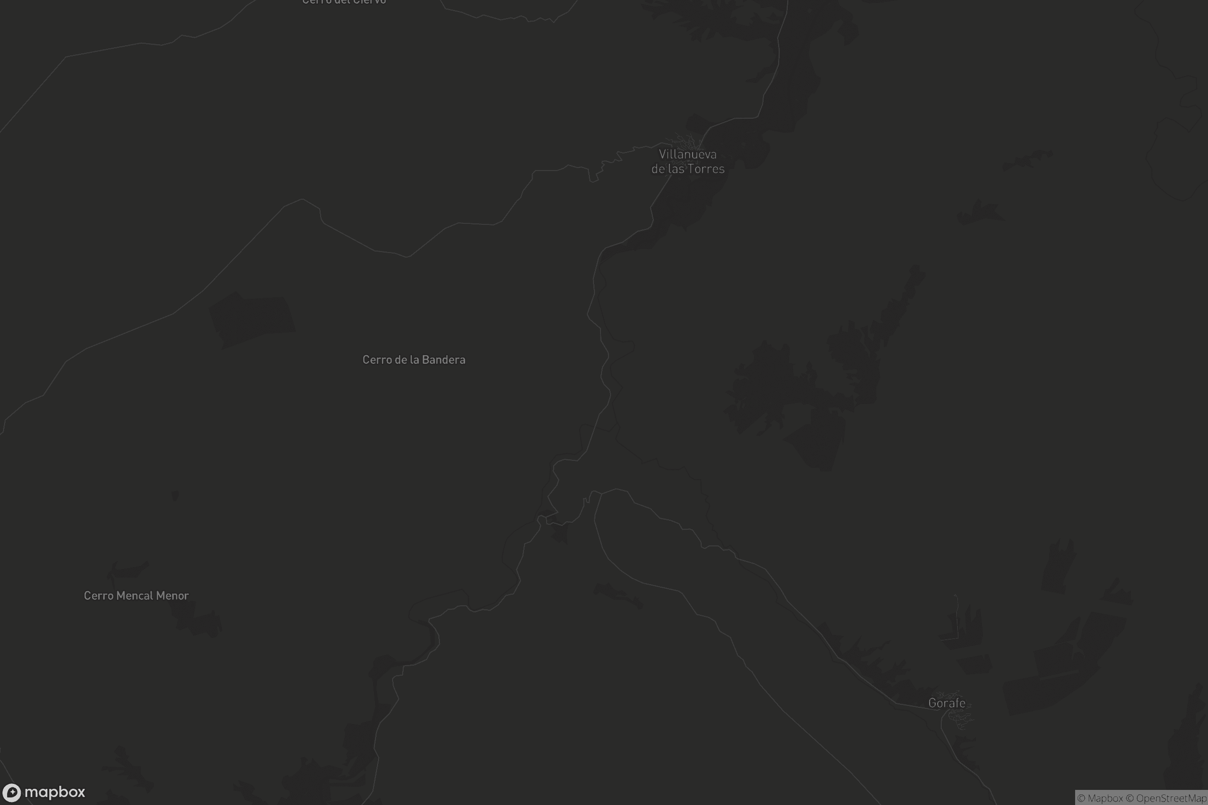 Mapa de Villanueva de las Torres