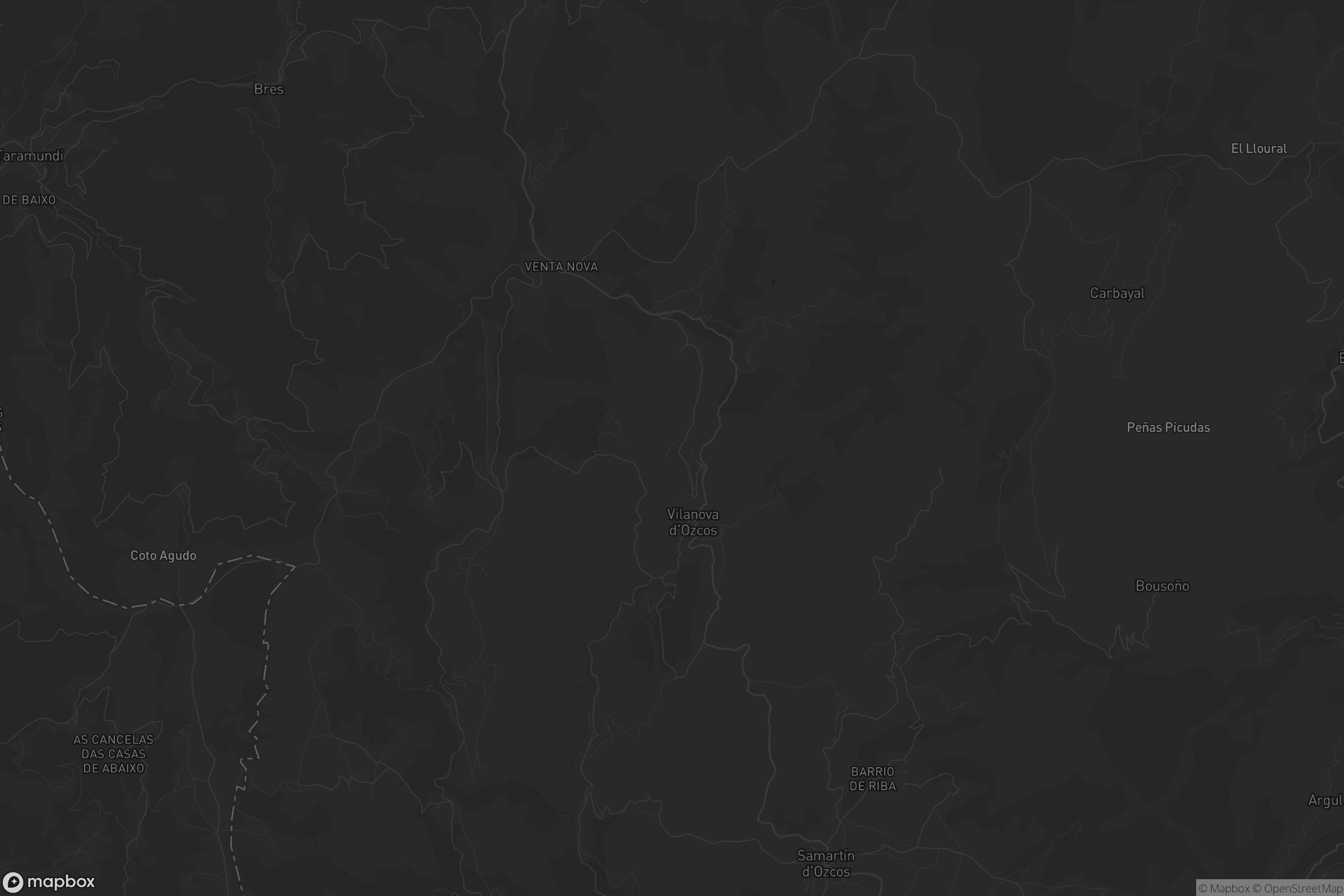 Mapa de Villanueva de Oscos