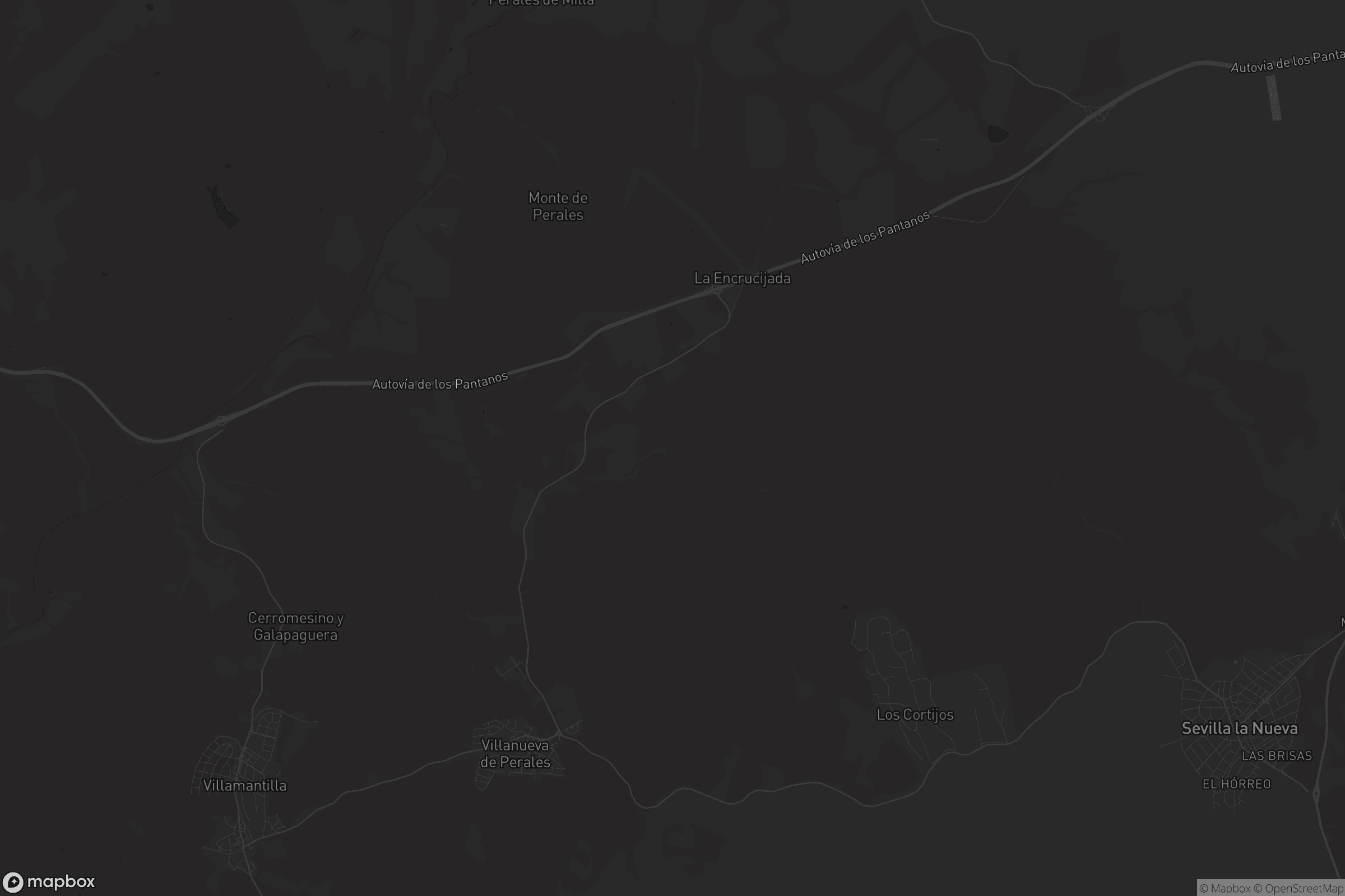 Mapa de Villanueva de Perales