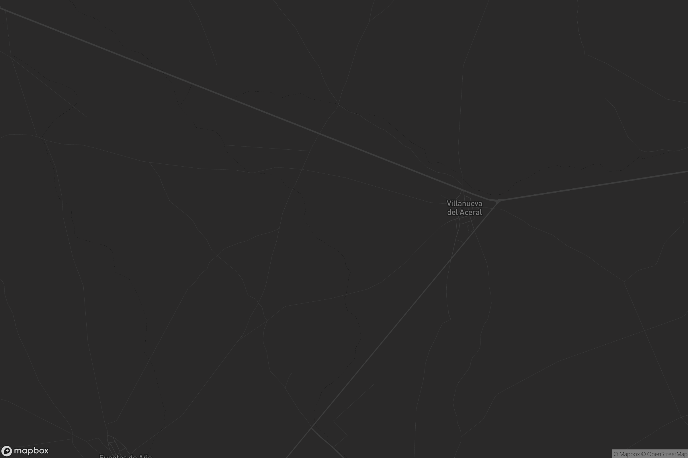 Mapa de Villanueva del Aceral