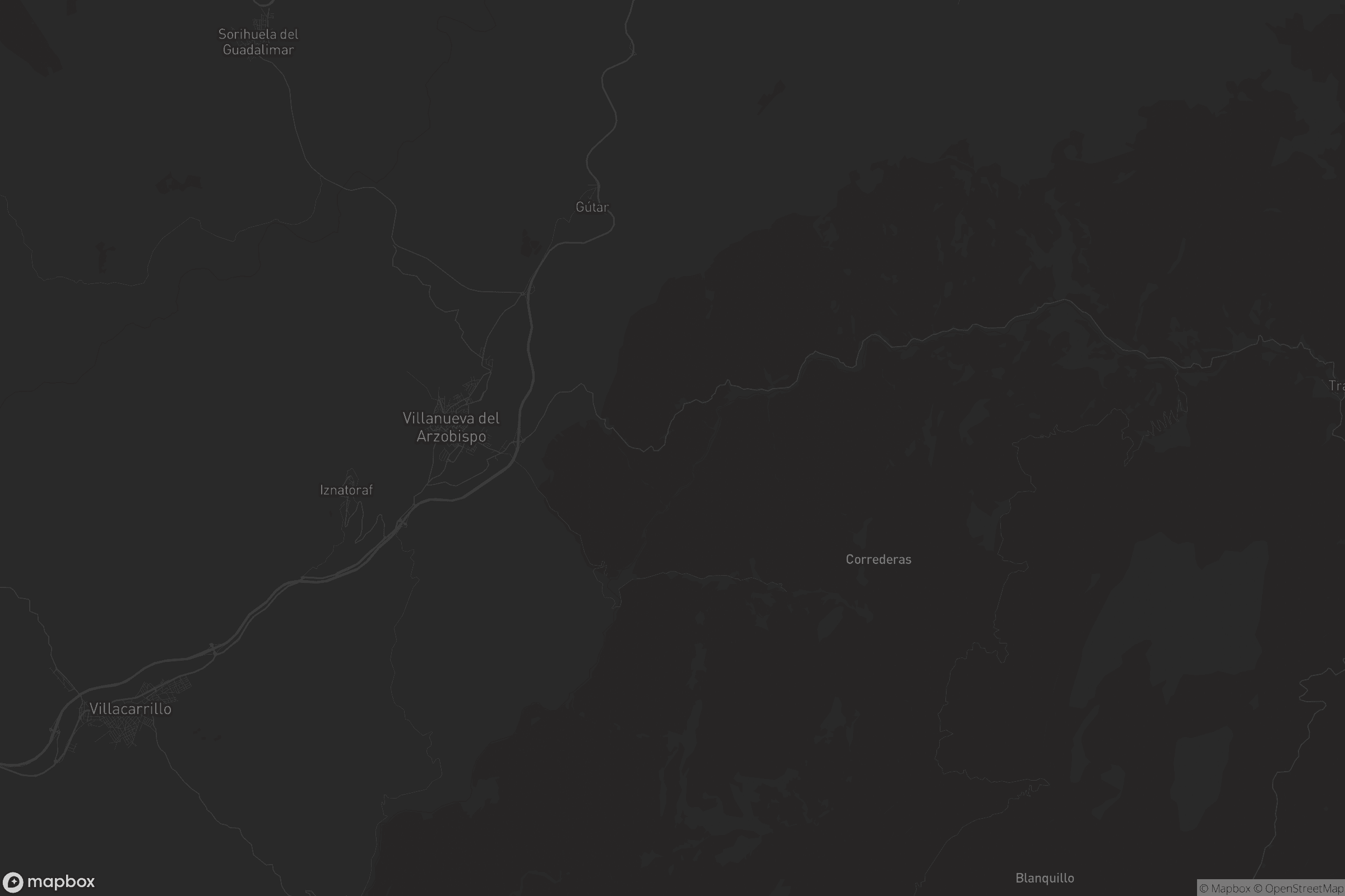 Mapa de Villanueva del Arzobispo