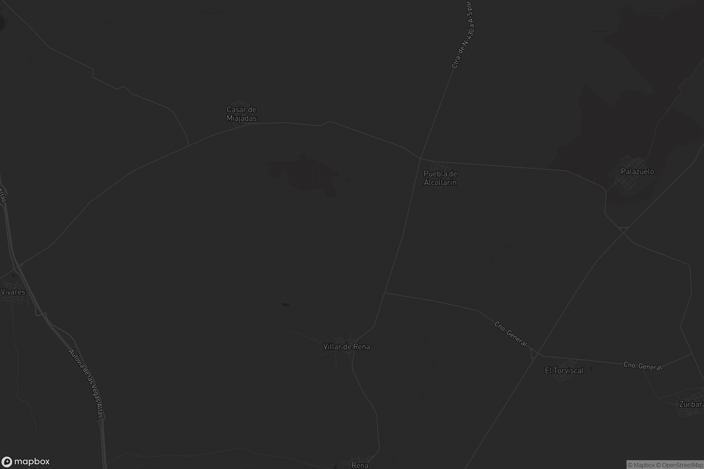 Mapa de Villar de Rena