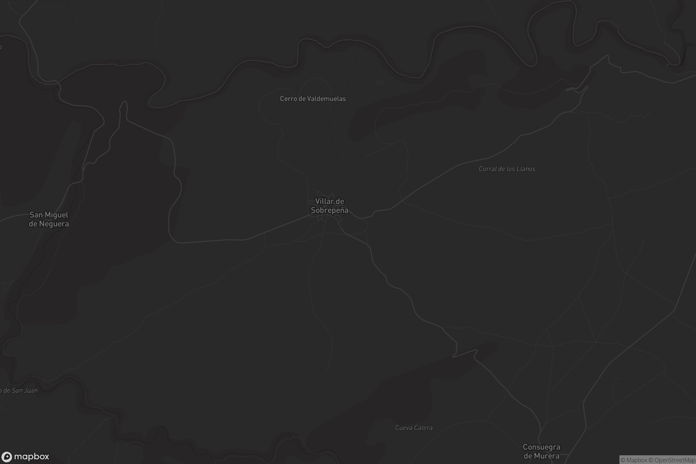 Mapa de Villar de Sobrepeña