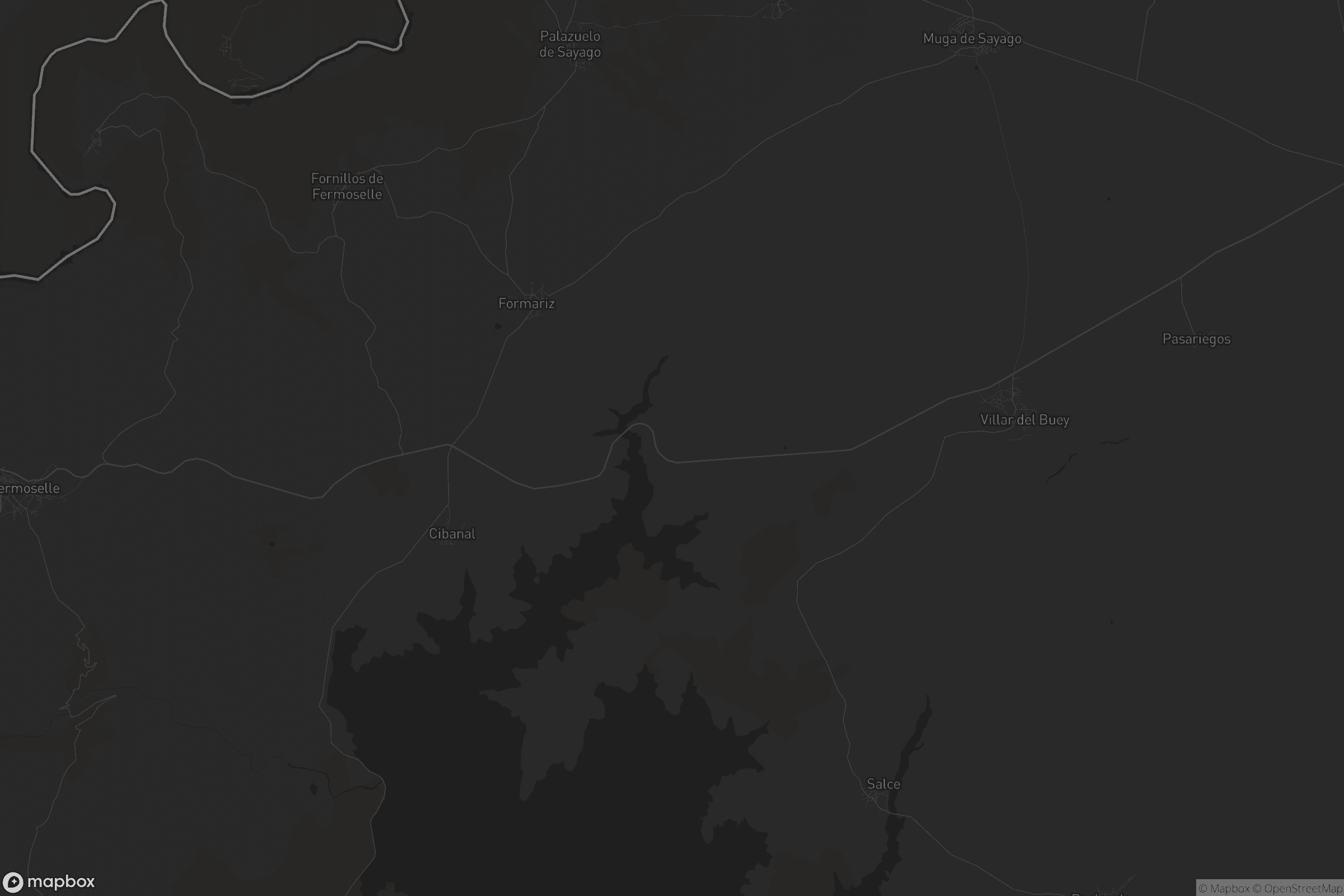 Mapa de Villar del Buey