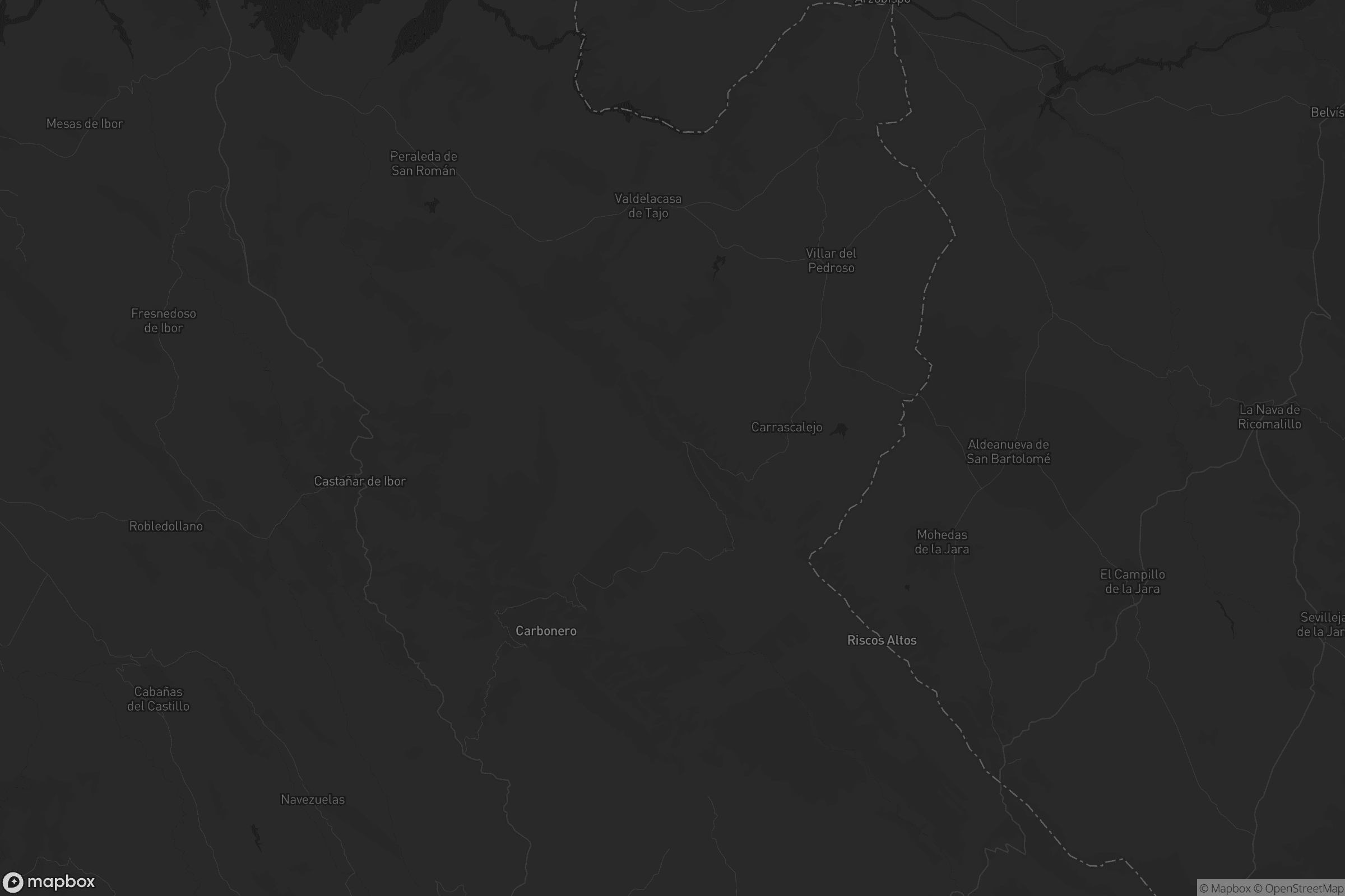 Mapa de Villar del Pedroso