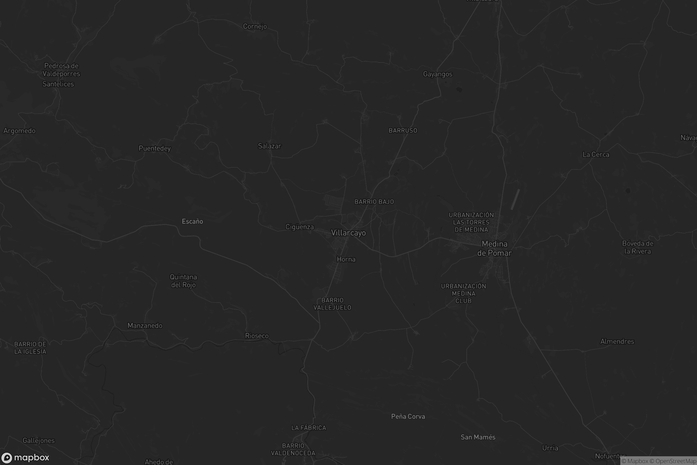 Mapa de Villarcayo