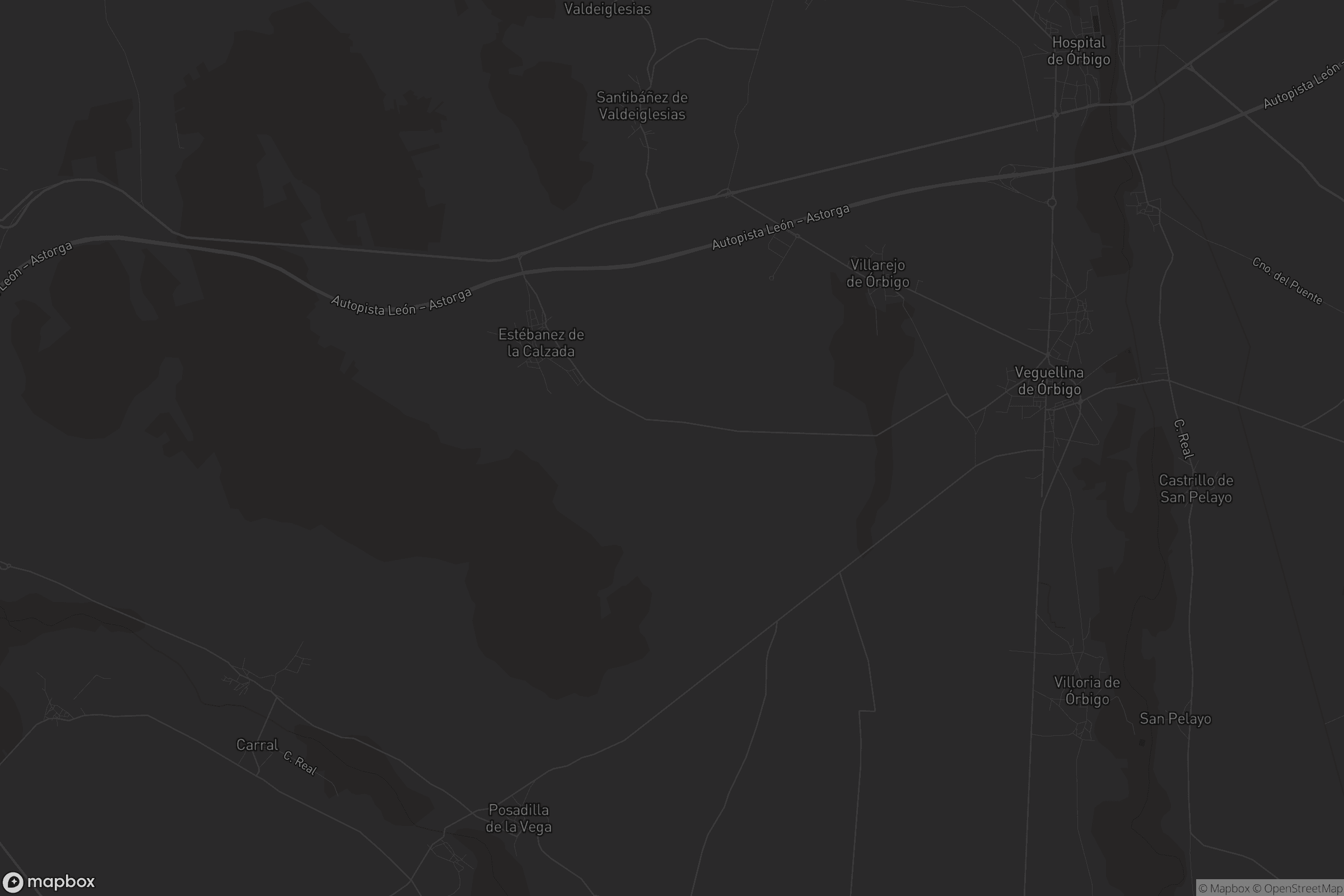 Mapa de Villarejo de Órbigo