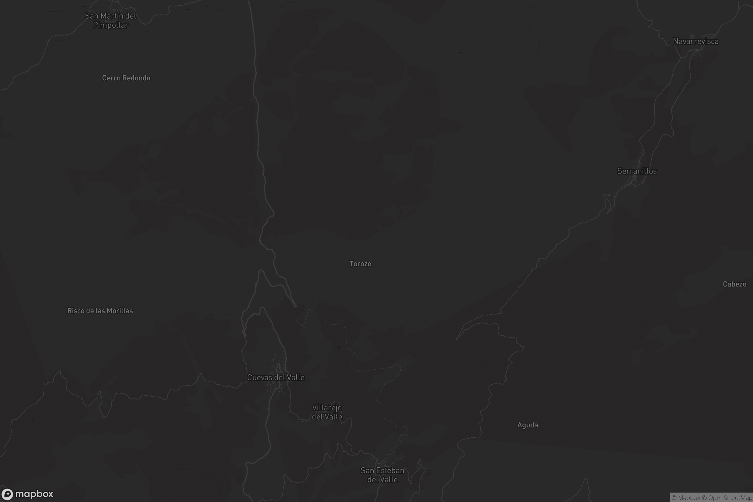 Mapa de Villarejo del Valle