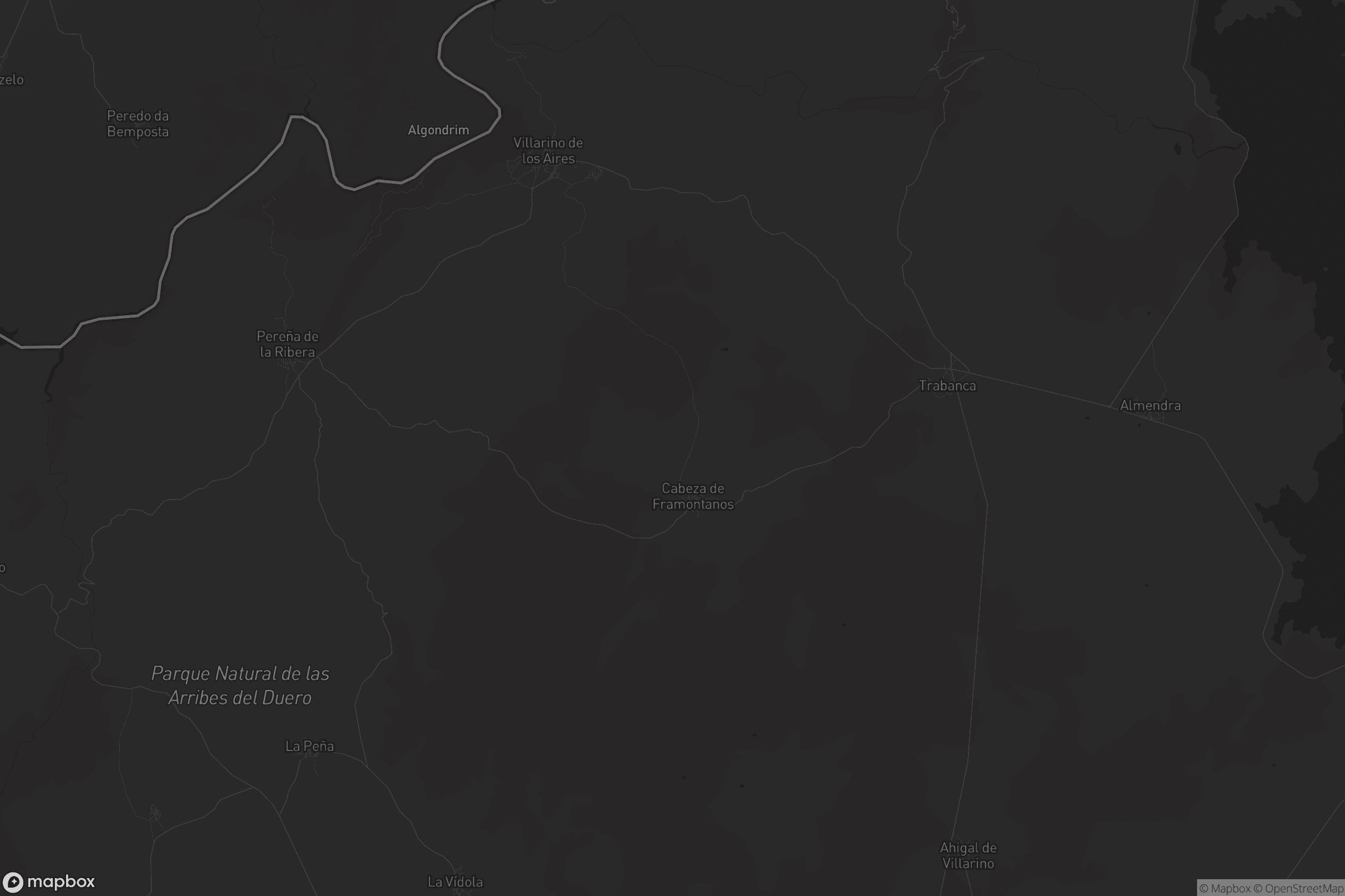 Mapa de Villarino de los Aires
