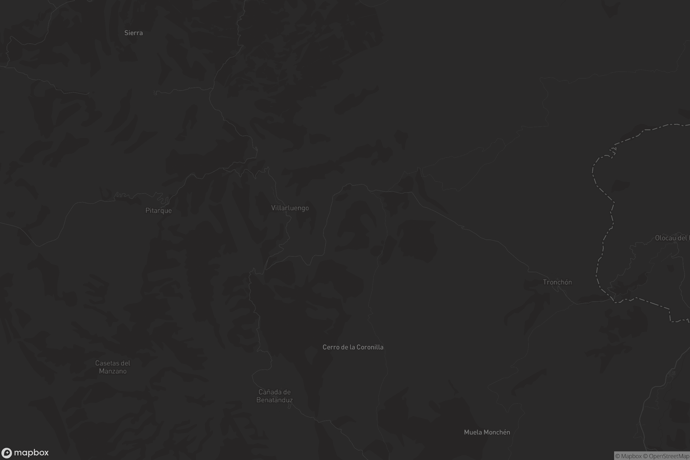 Mapa de Villarluengo