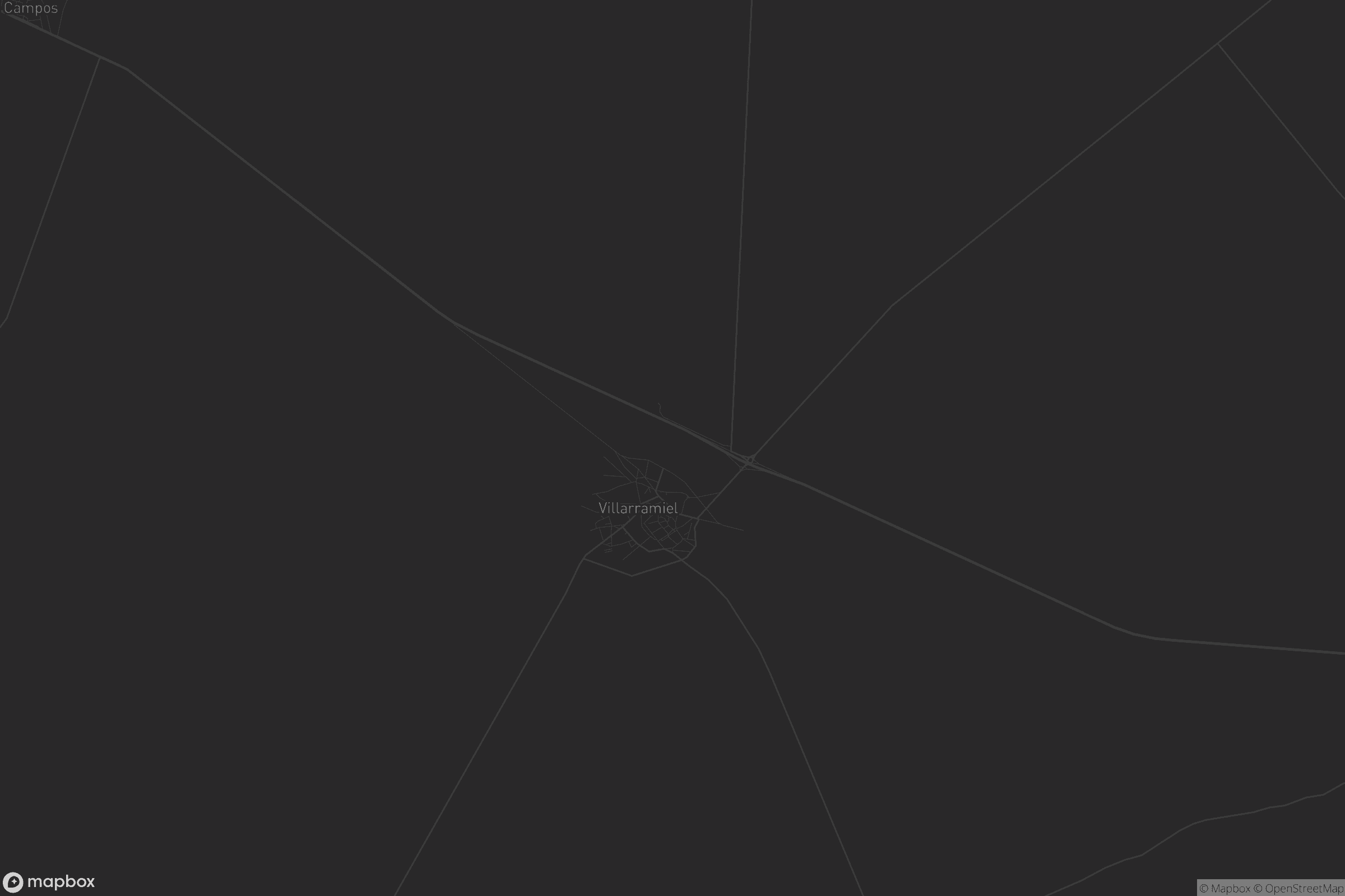 Mapa de Villarramiel