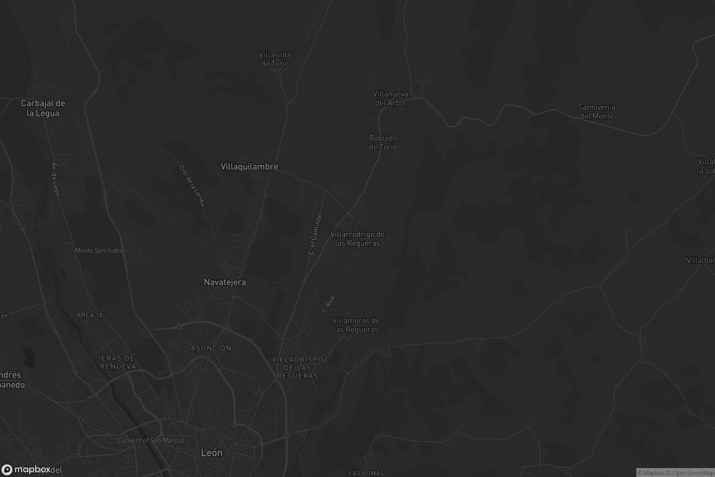 Mapa de Villarrodrigo de las Regueras