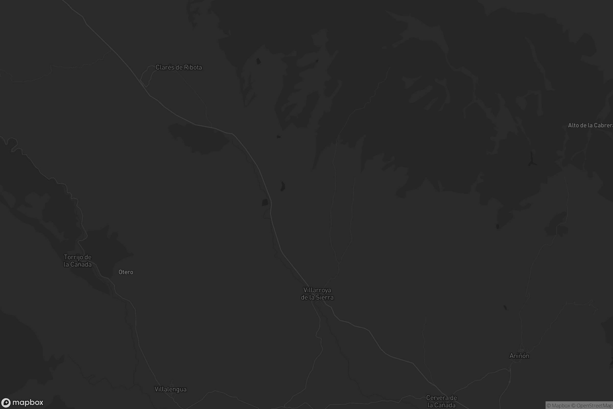 Mapa de Villarroya de la Sierra