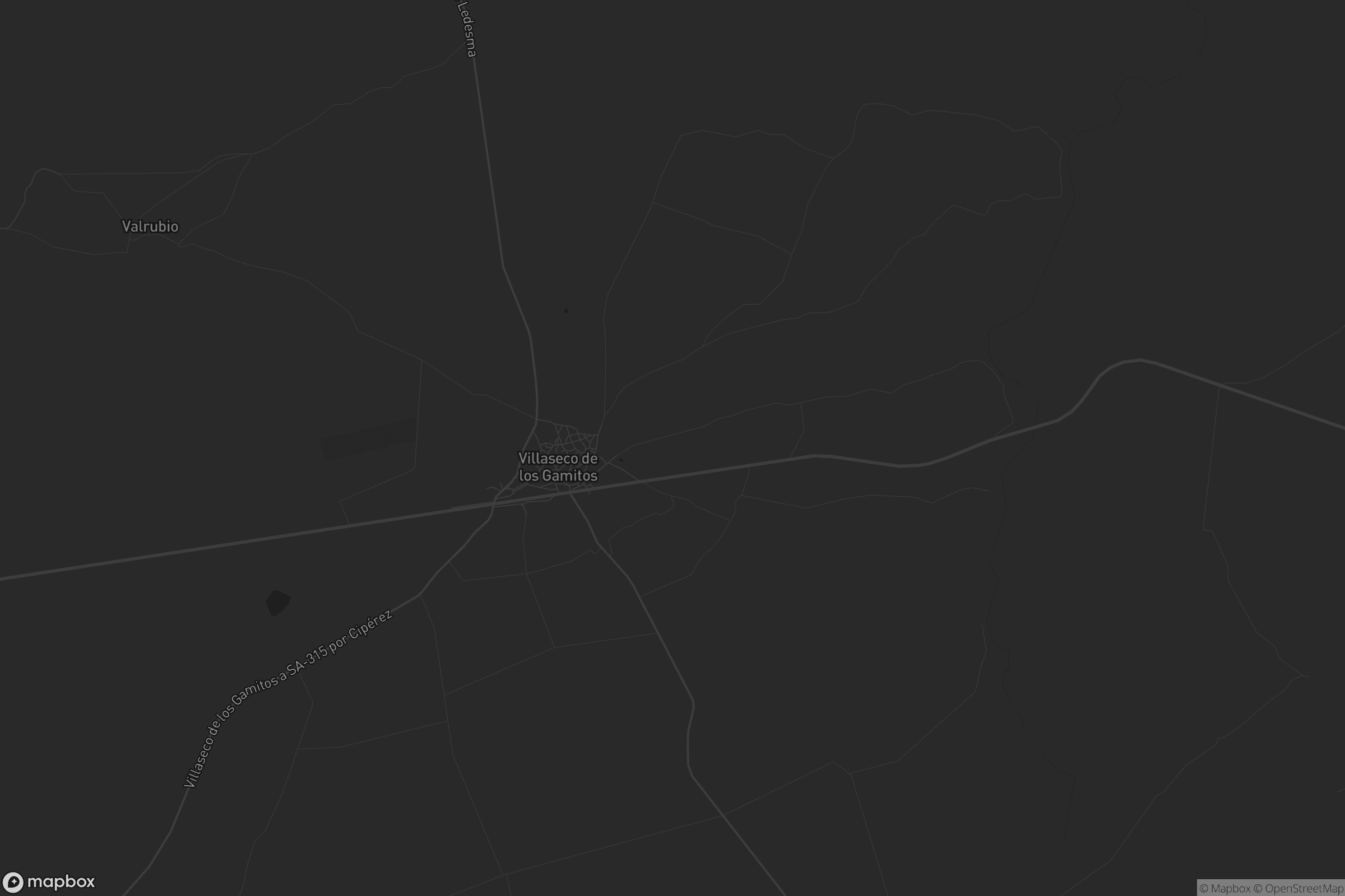 Mapa de Villaseco de los Gamitos