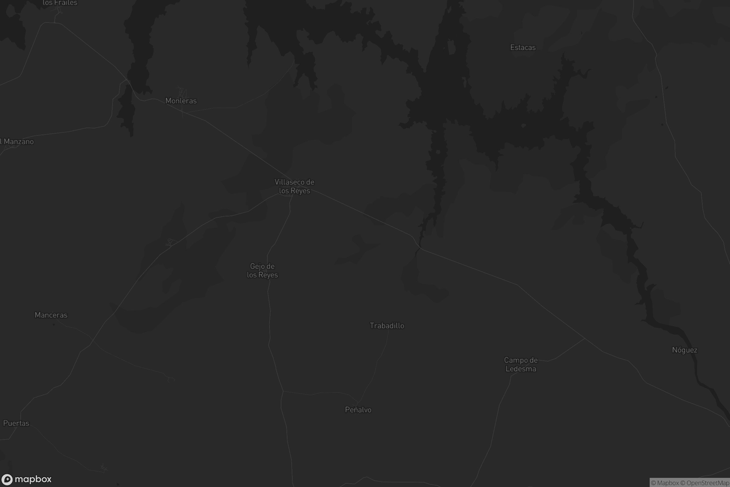 Mapa de Villaseco de los Reyes