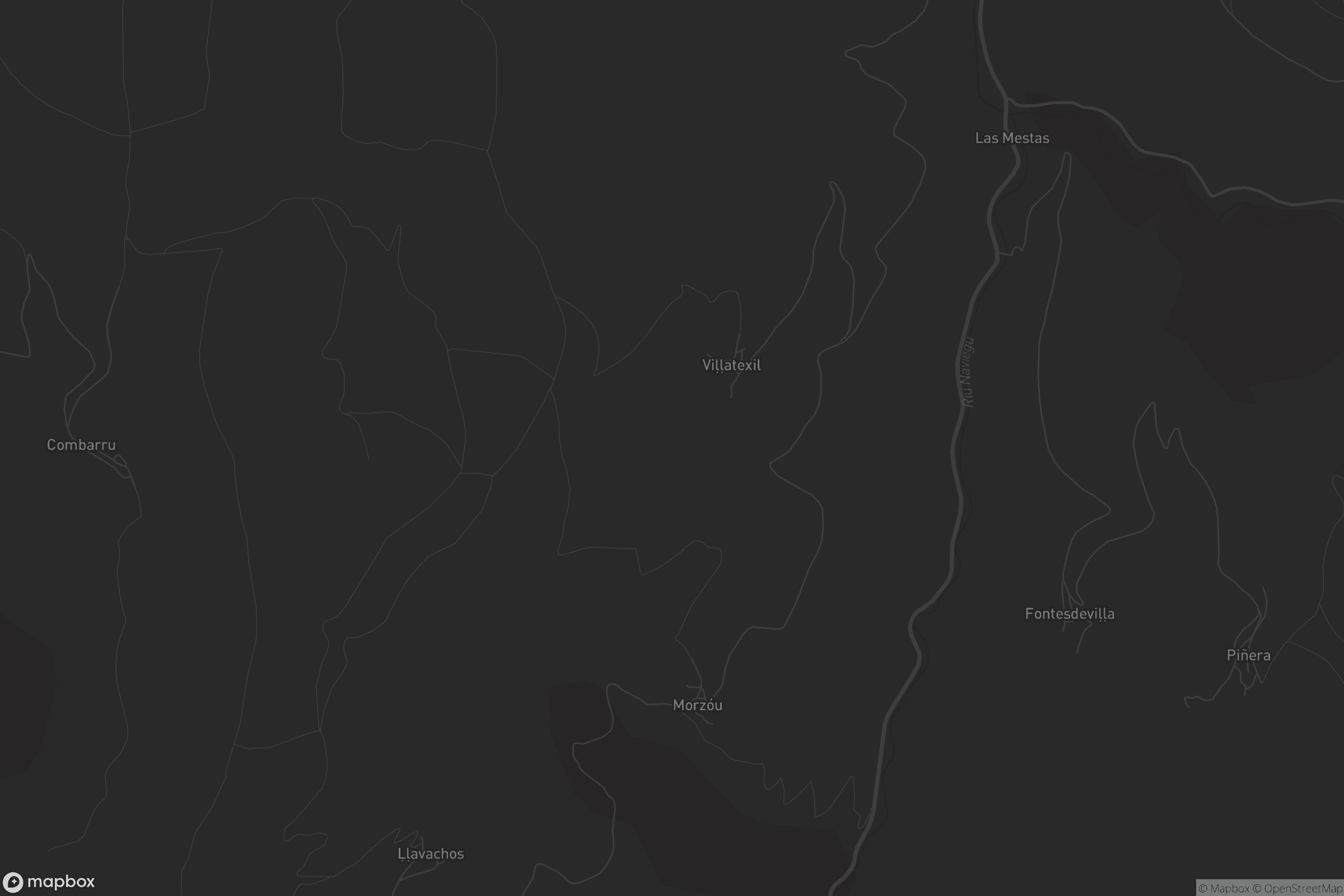 Mapa de Viḷḷatexil