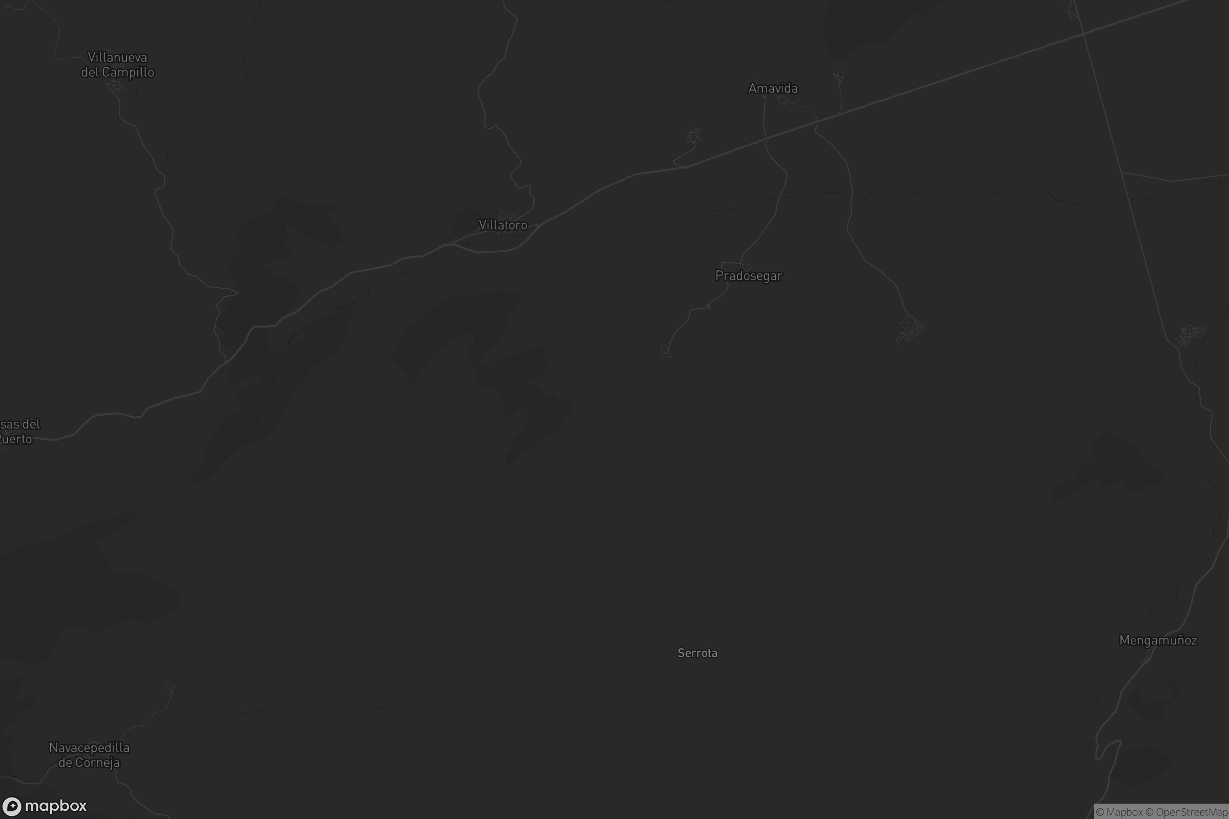 Mapa de Villatoro