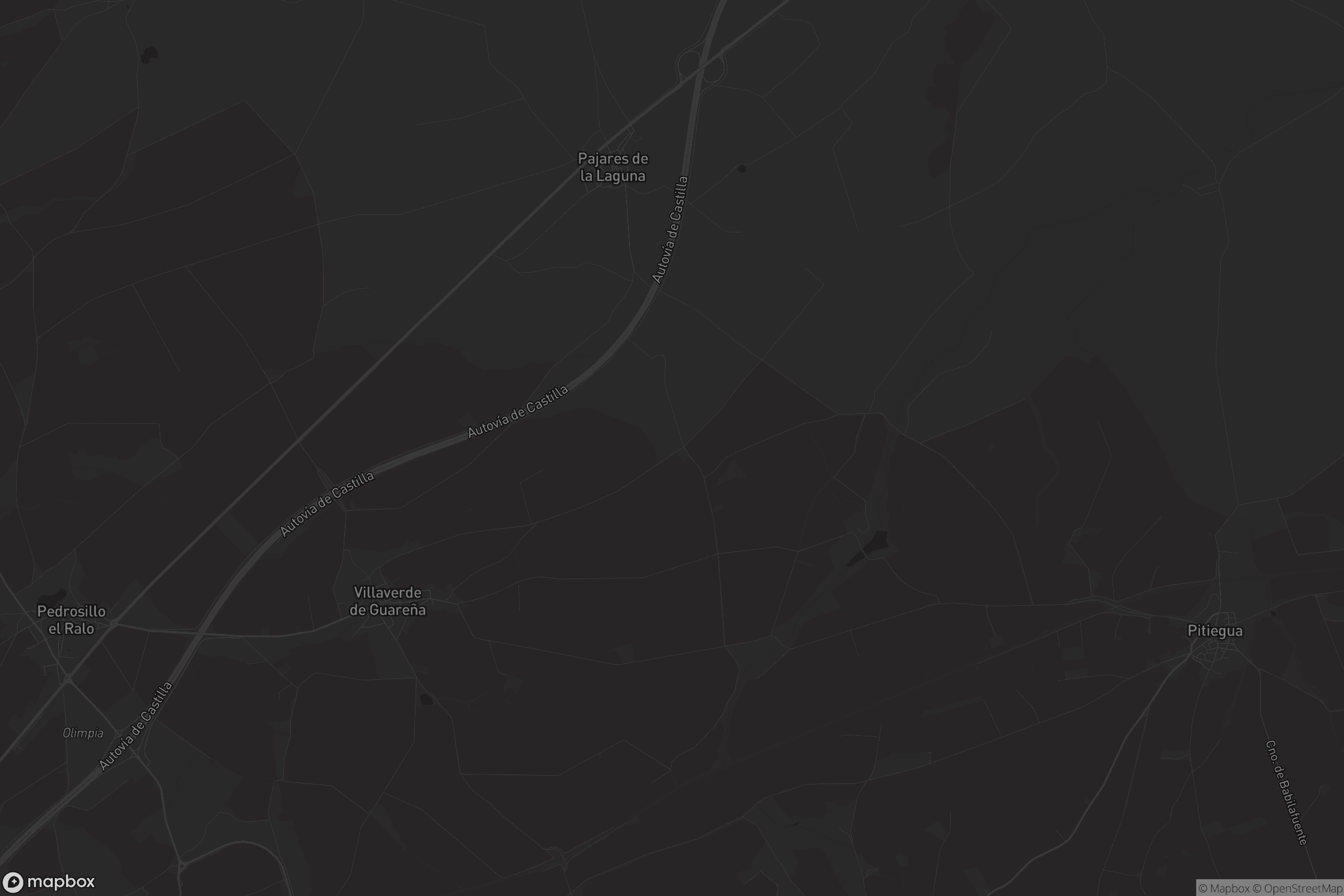 Mapa de Villaverde de Guareña