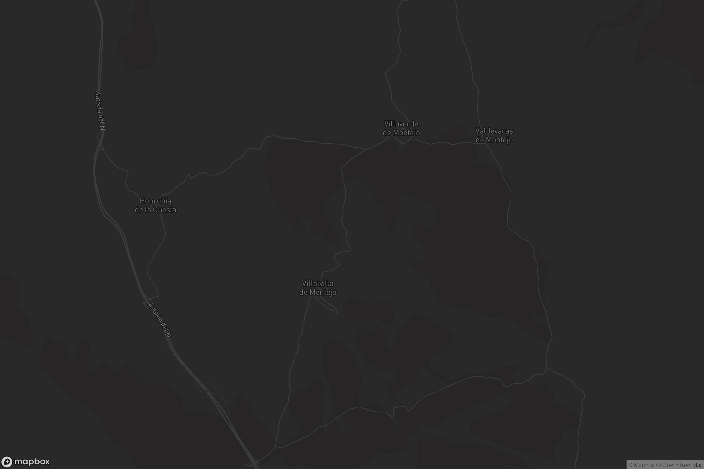 Mapa de Villaverde de Montejo