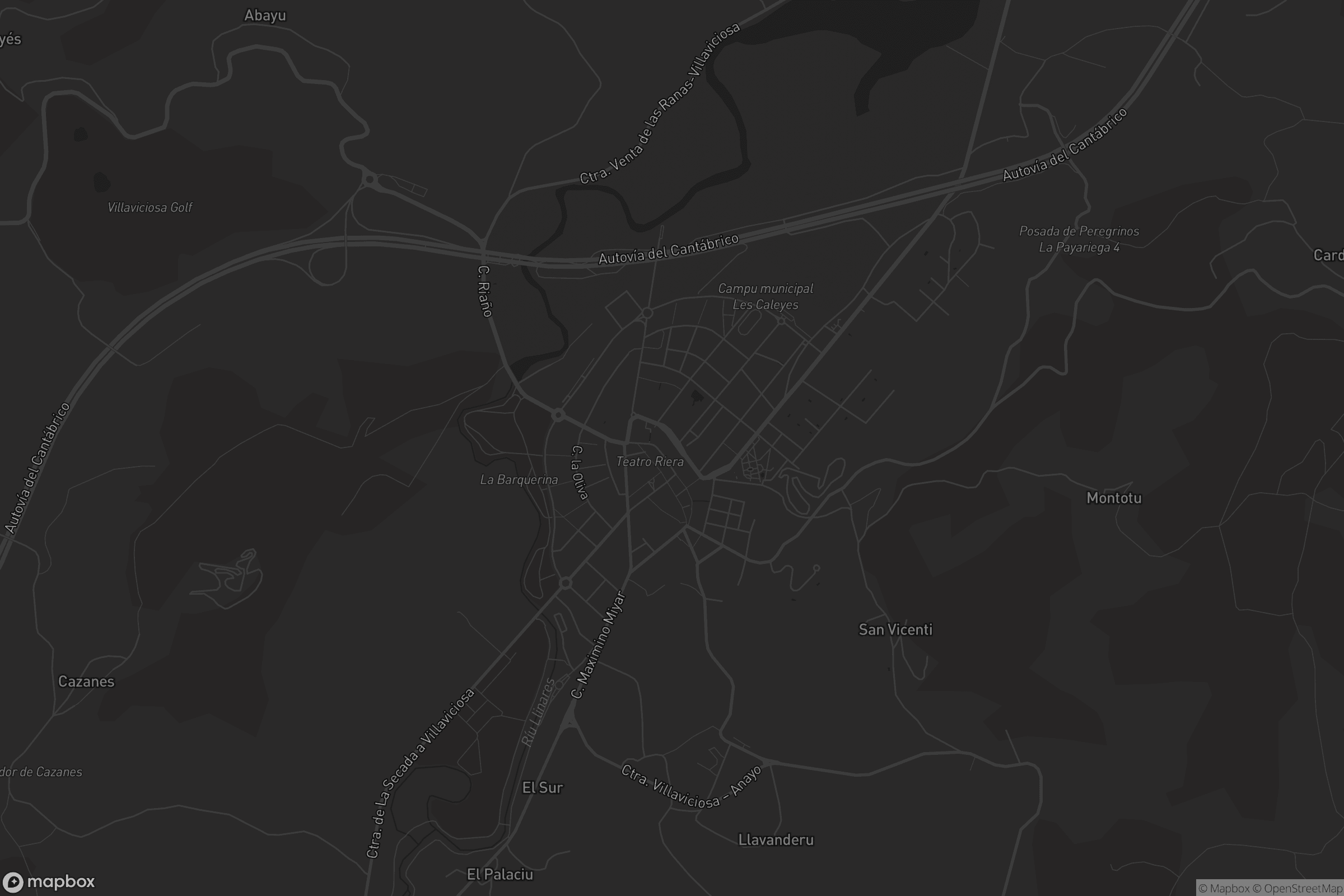 Mapa de Villaviciosa