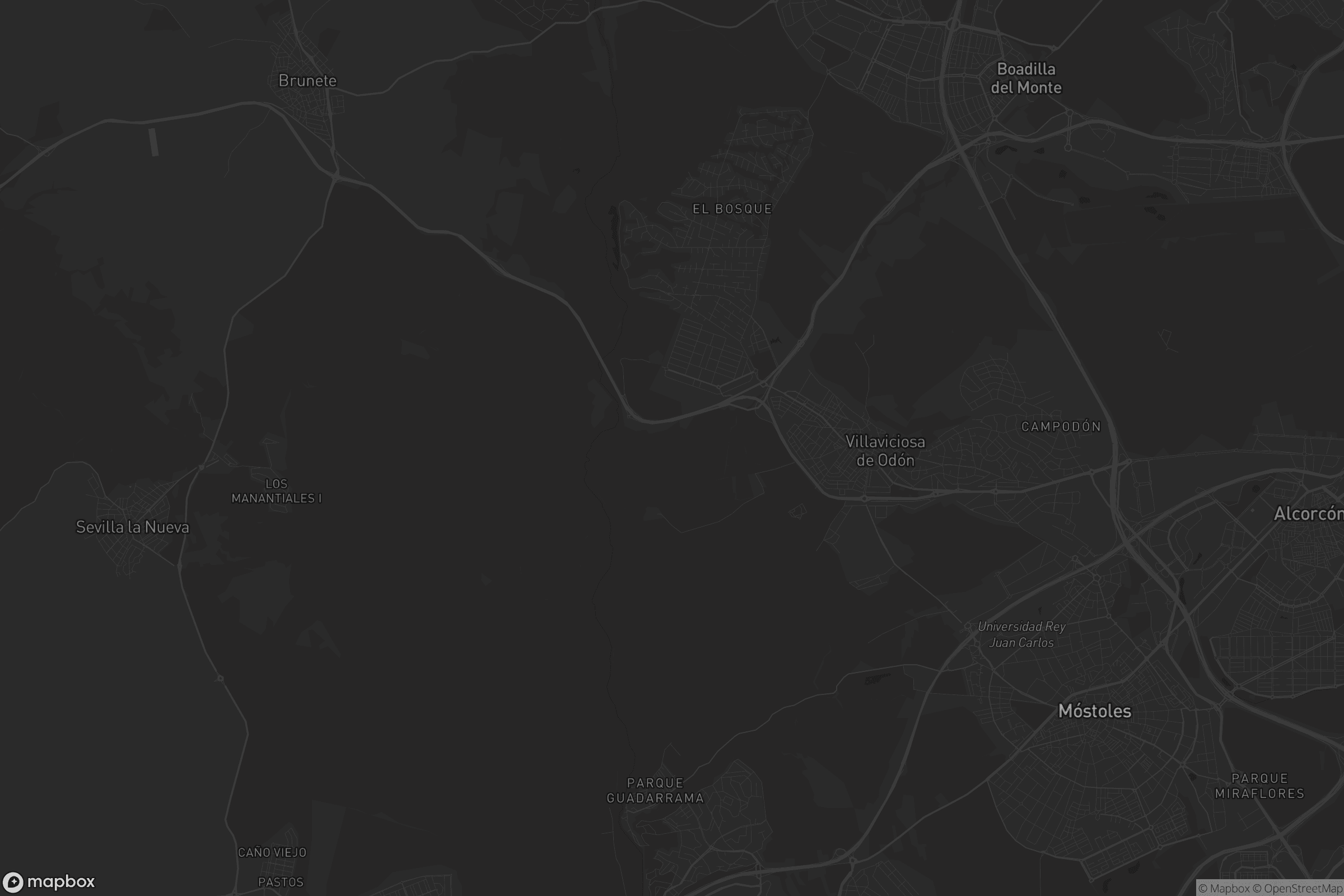 Mapa de Villaviciosa de Odón
