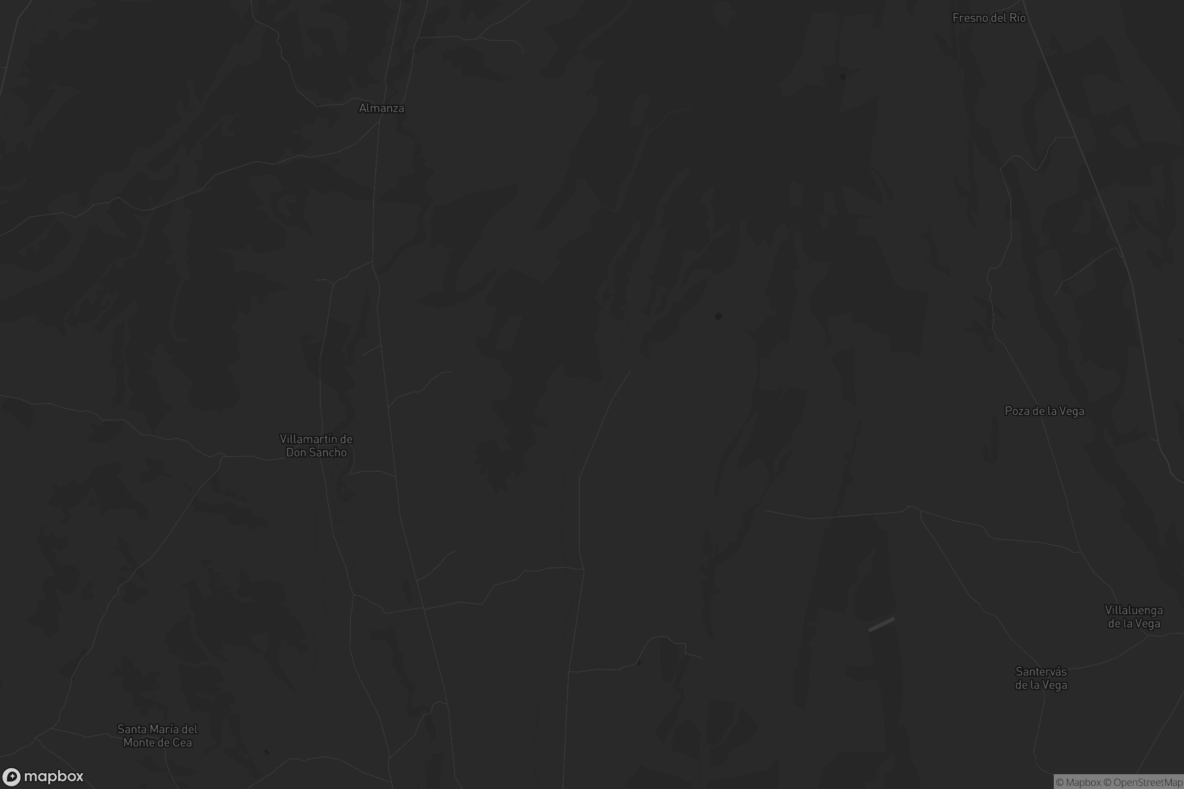 Mapa de Villazanzo de Valderaduey