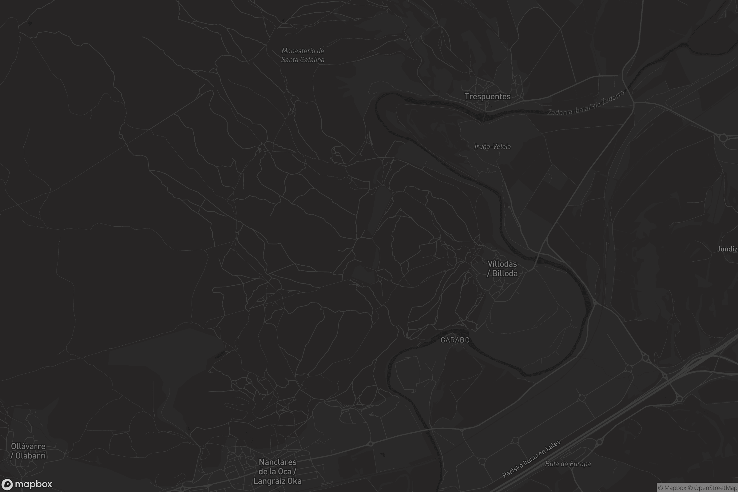 Mapa de Víllodas / Billoda