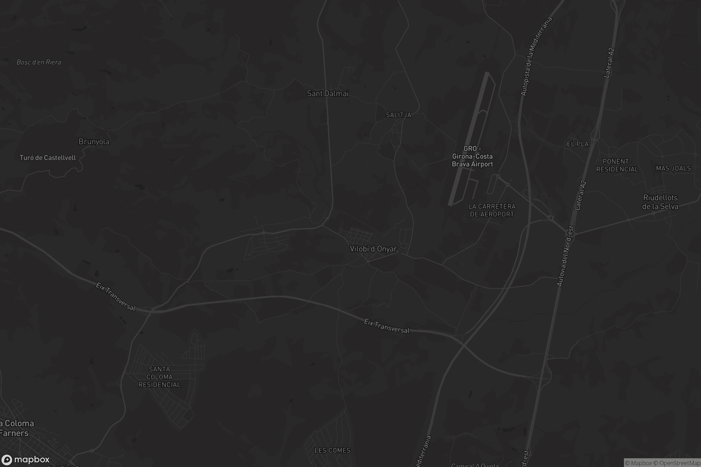 Mapa de Vilobí d'Onyar