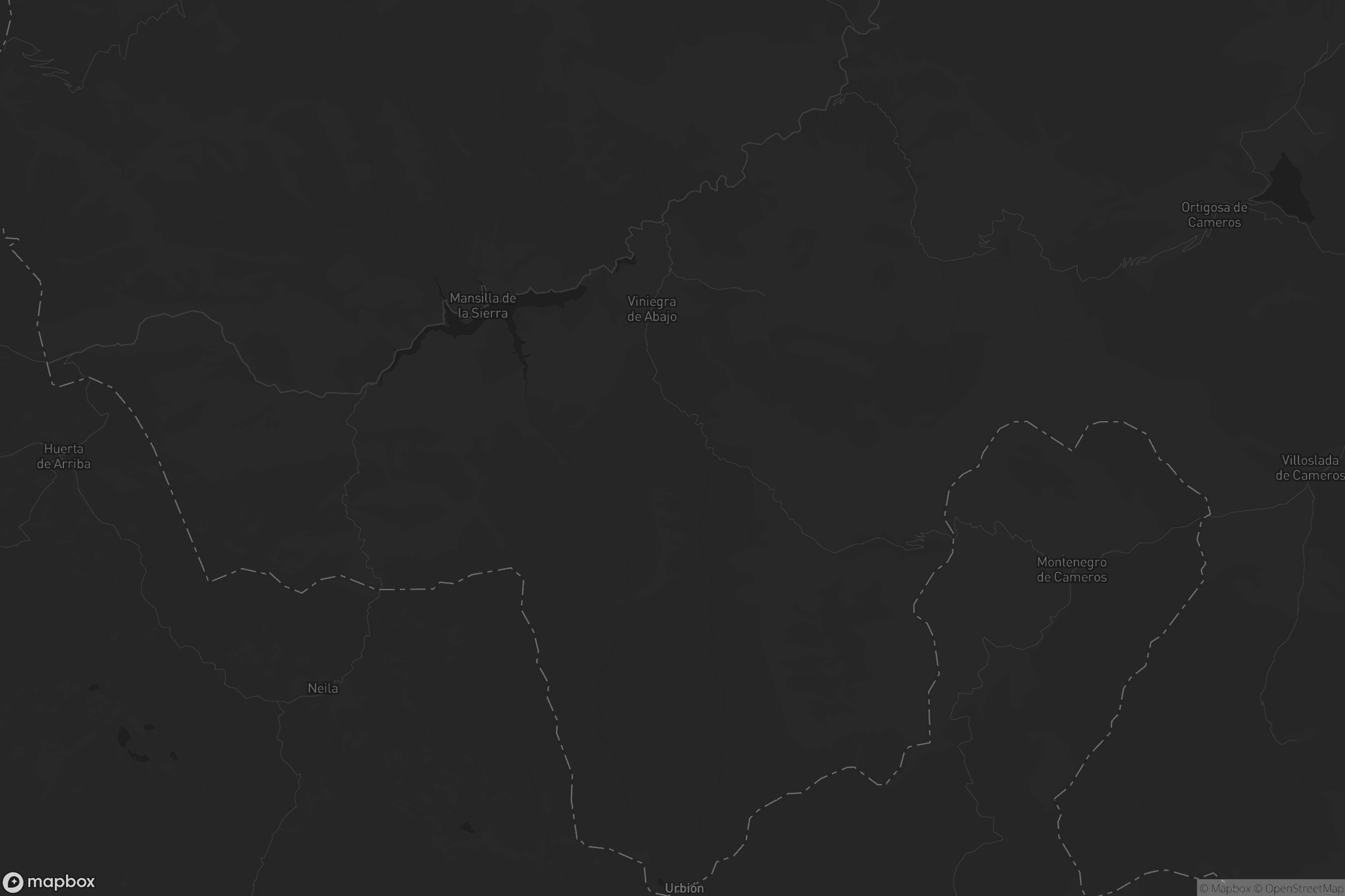 Mapa de Viniegra de Abajo