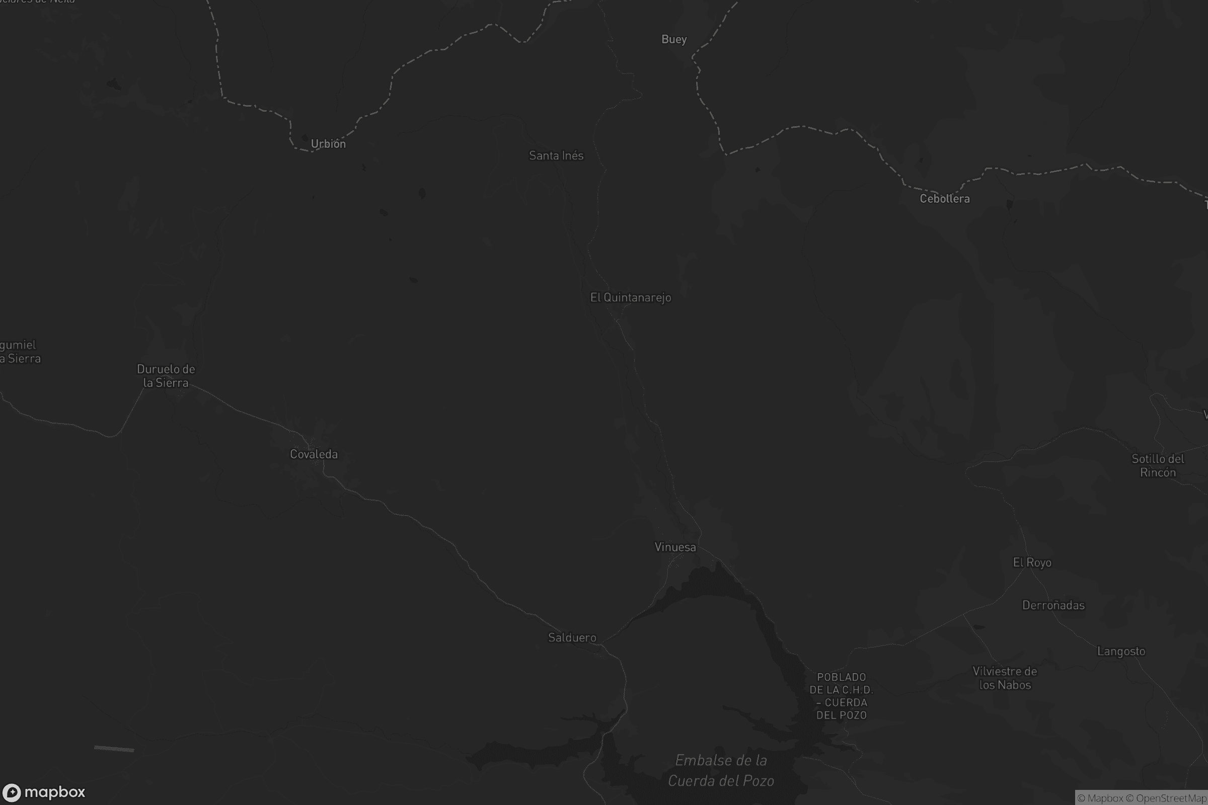 Mapa de Vinuesa