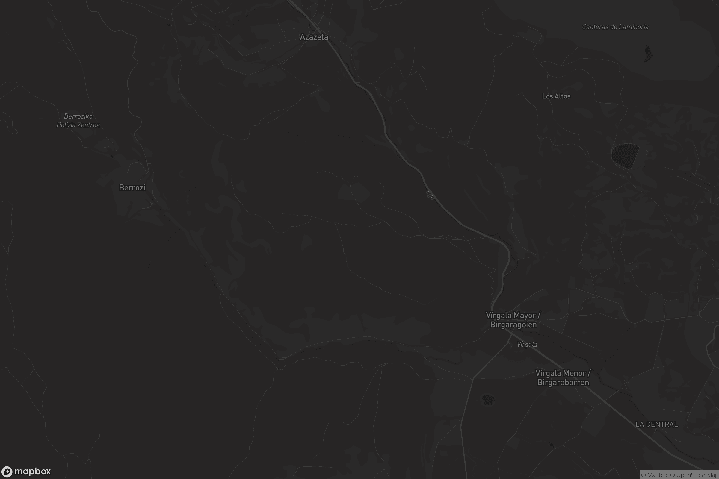 Mapa de Vírgala Mayor / Birgaragoien