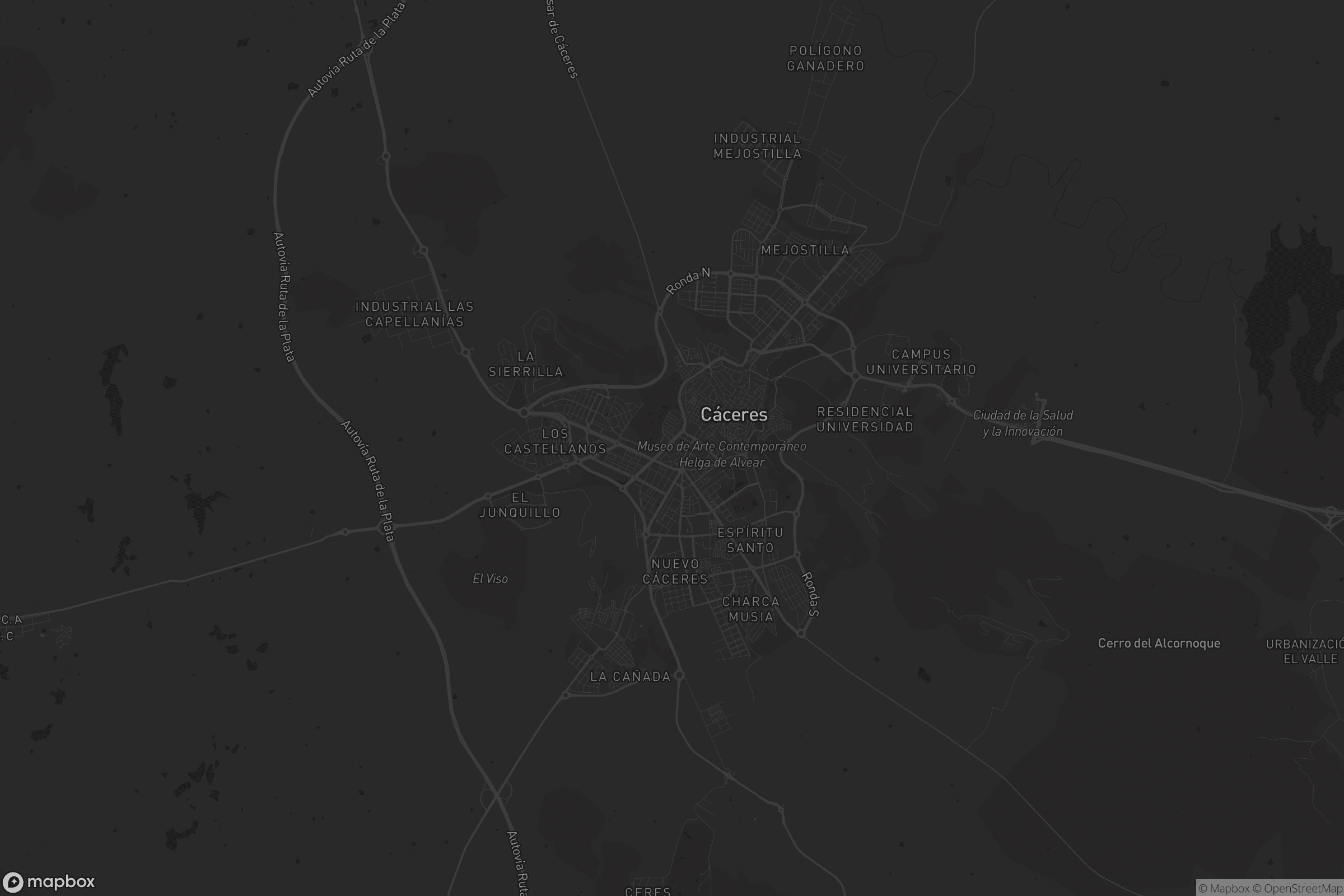 Mapa de Virgen de Guadalupe