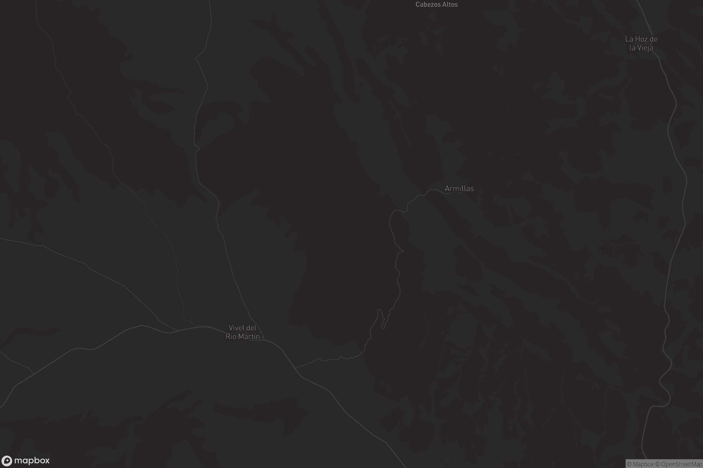 Mapa de Vivel del Río Martín