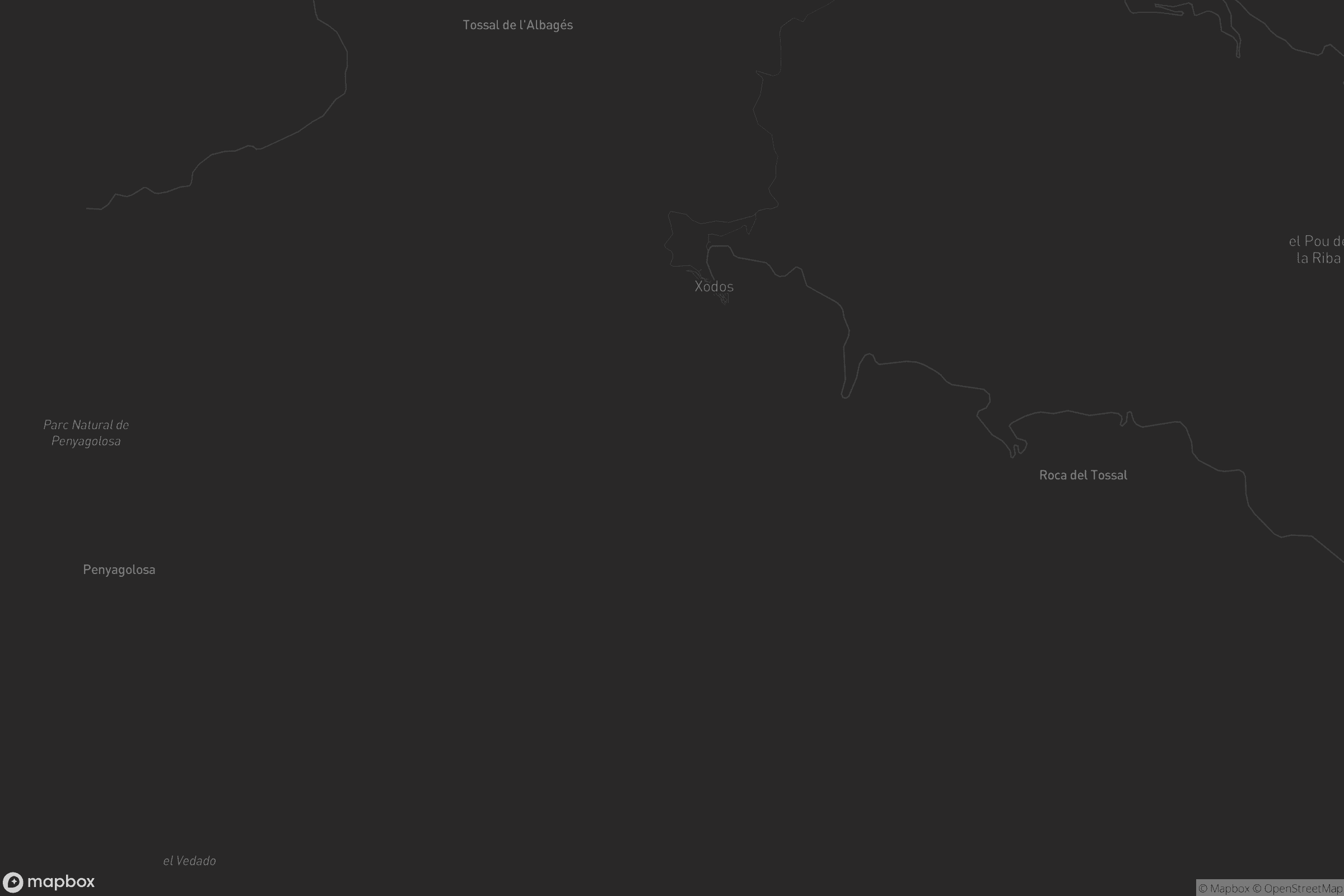 Mapa de Xodos / Chodos