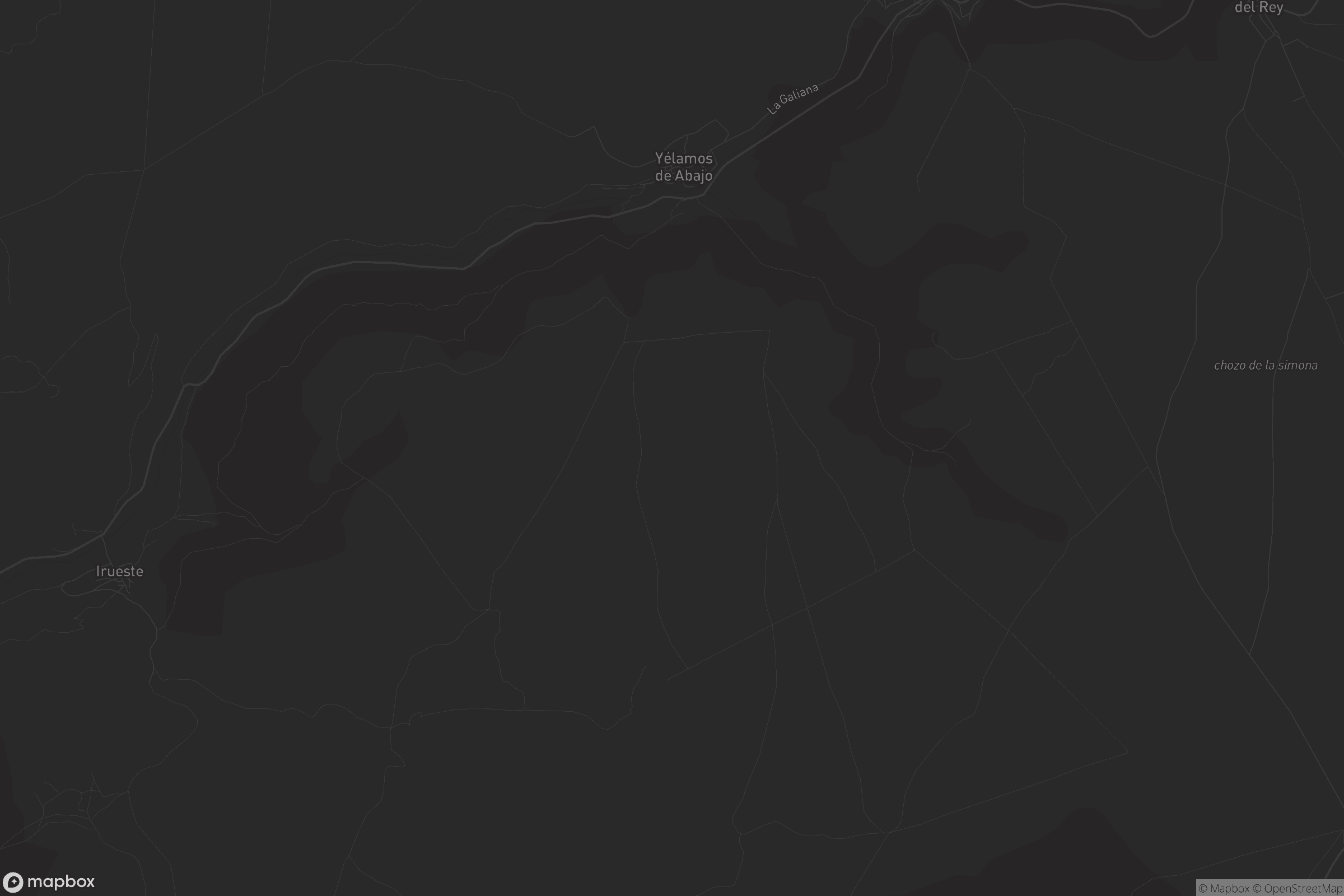 Mapa de Yélamos de Abajo