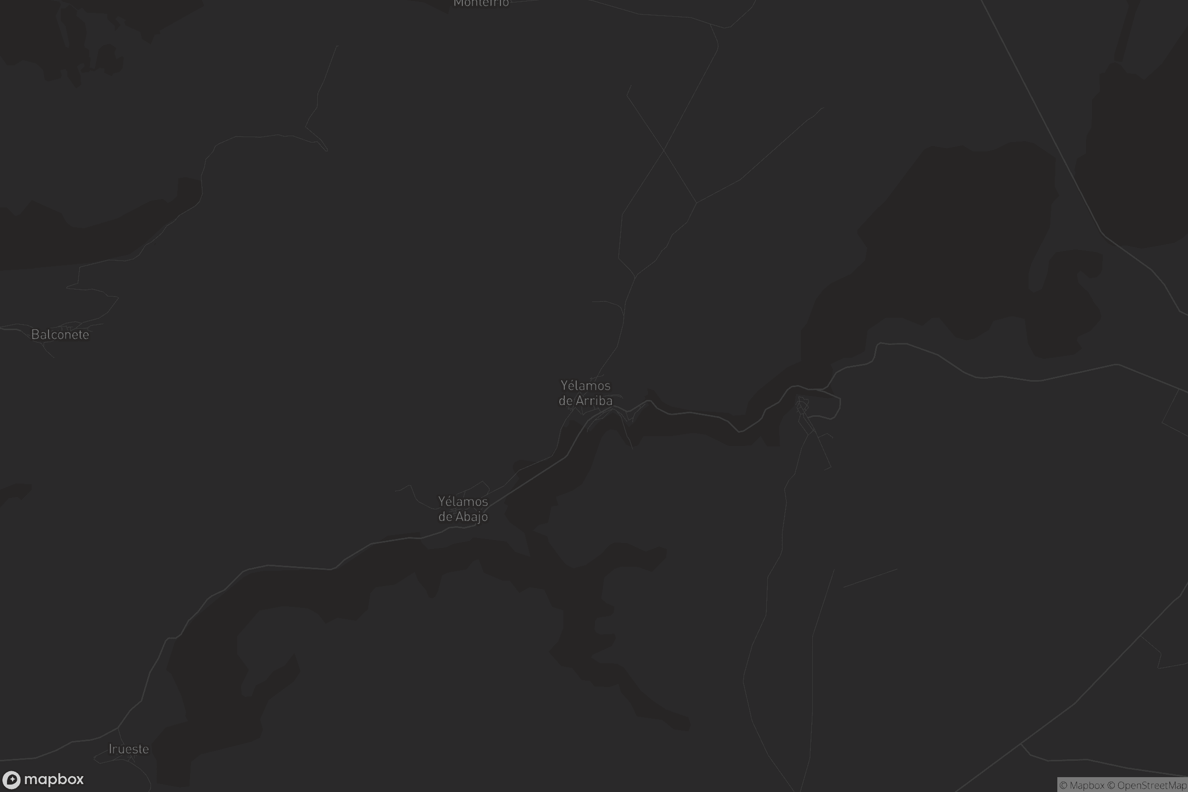 Mapa de Yélamos de Arriba
