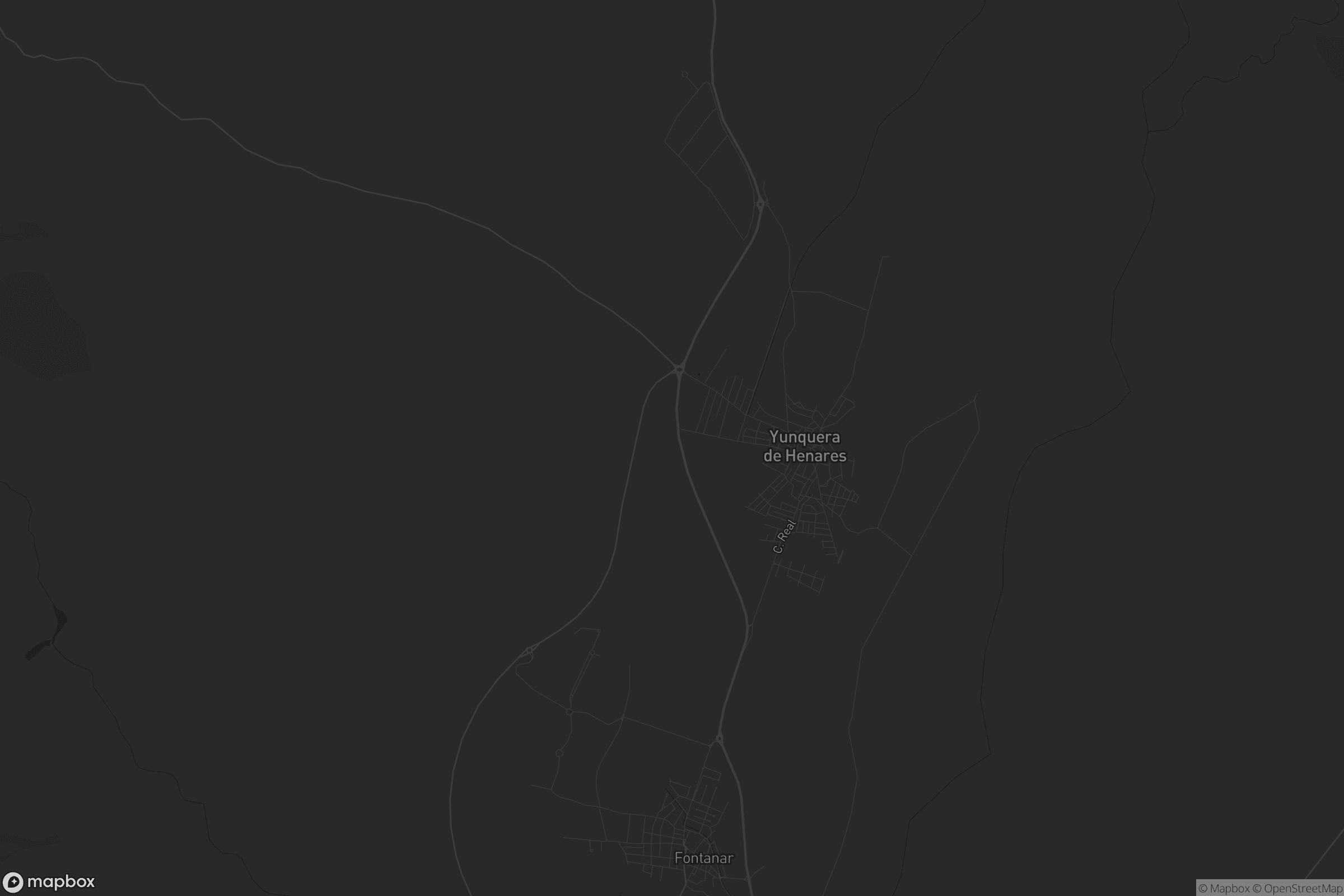 Mapa de Yunquera de Henares
